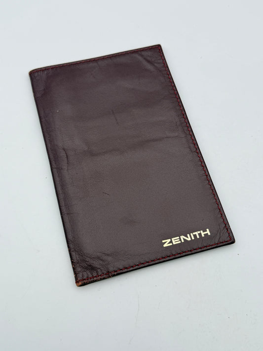 zenith document holder vintage watch