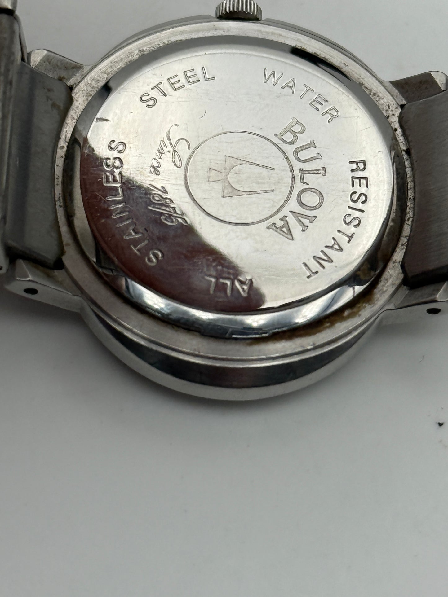 Bulova quartz 36mm watch vintage orologio