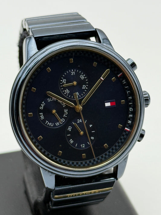 Tommy hilfiger chrono 184.3.34.2384 38mm chronograph watch orologio