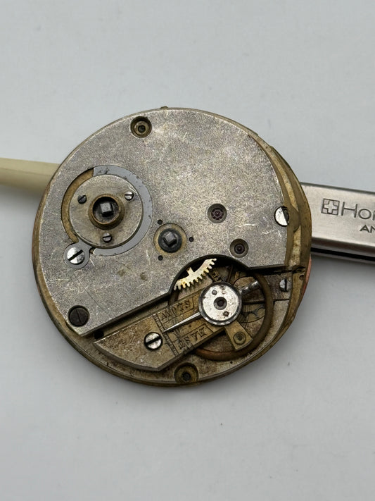 chiavetta cilindro cylinder keys pocket watch movement movimento 36.5mm