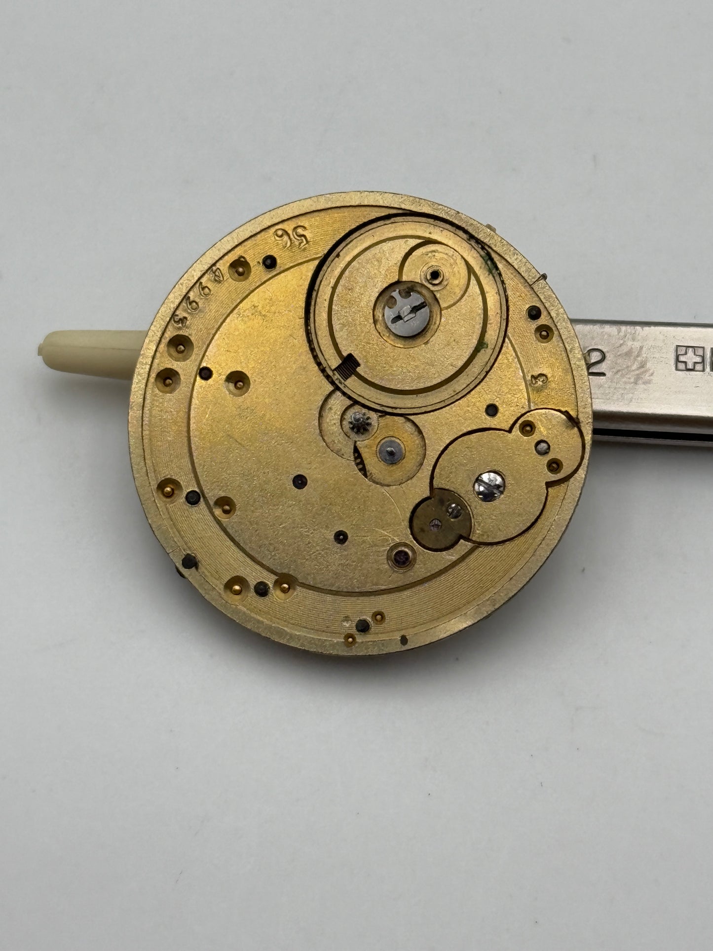 b.eh chiavetta cilindro keys cylinder pocket watch movement movimento 34mm