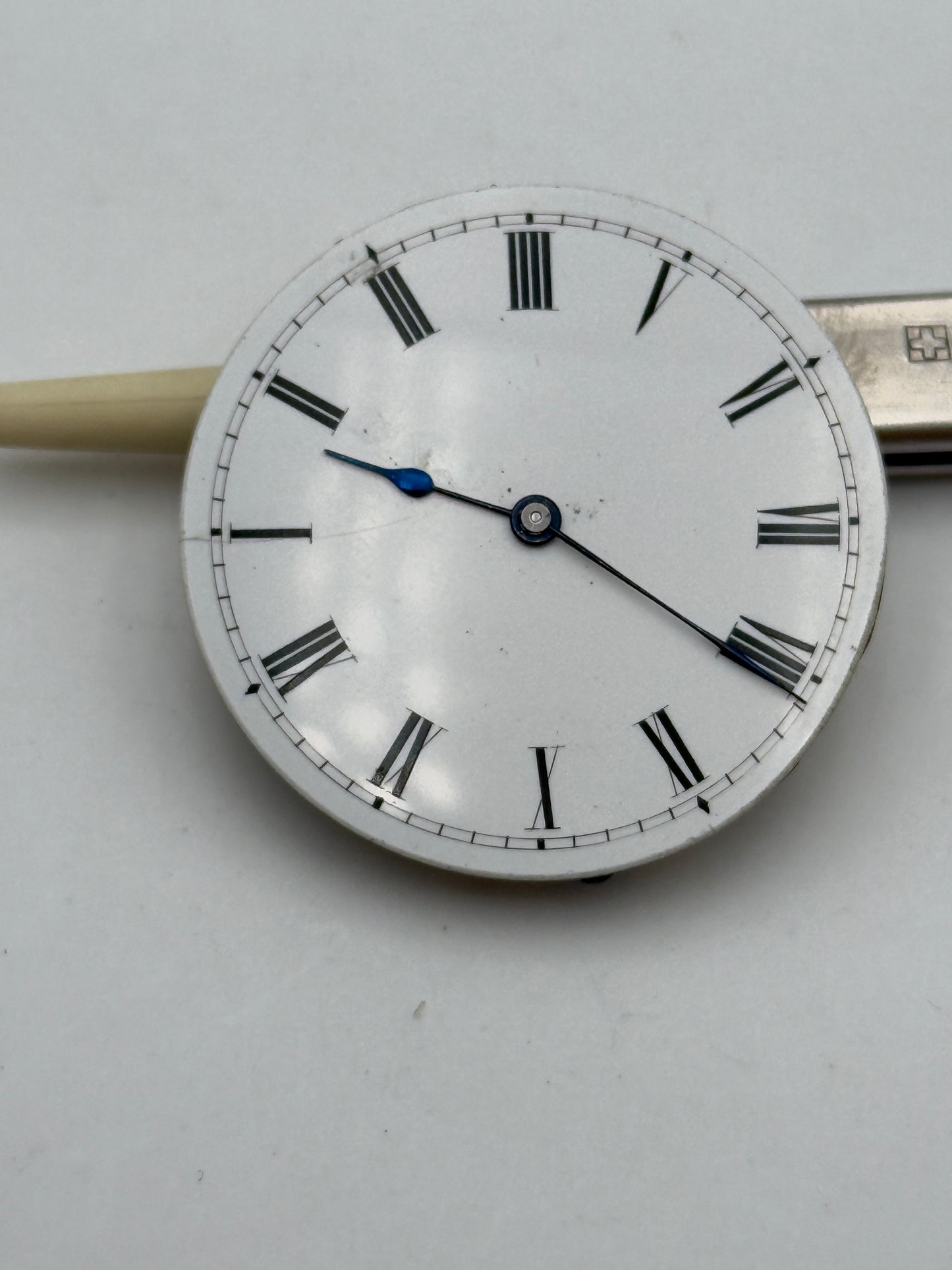 stauffer cx de fonds chiavetta cilindro keys cylinder pocket watch movement 33.8mm