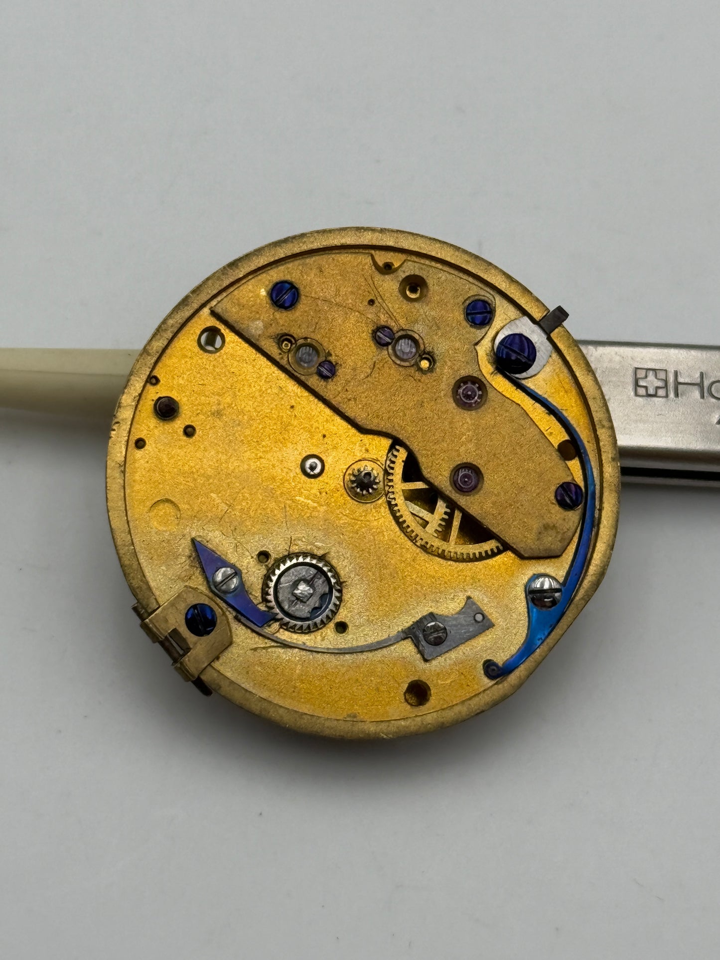 j.h.creedy london 3682 cilindro cylinder pocket watch movement movimento 32mm