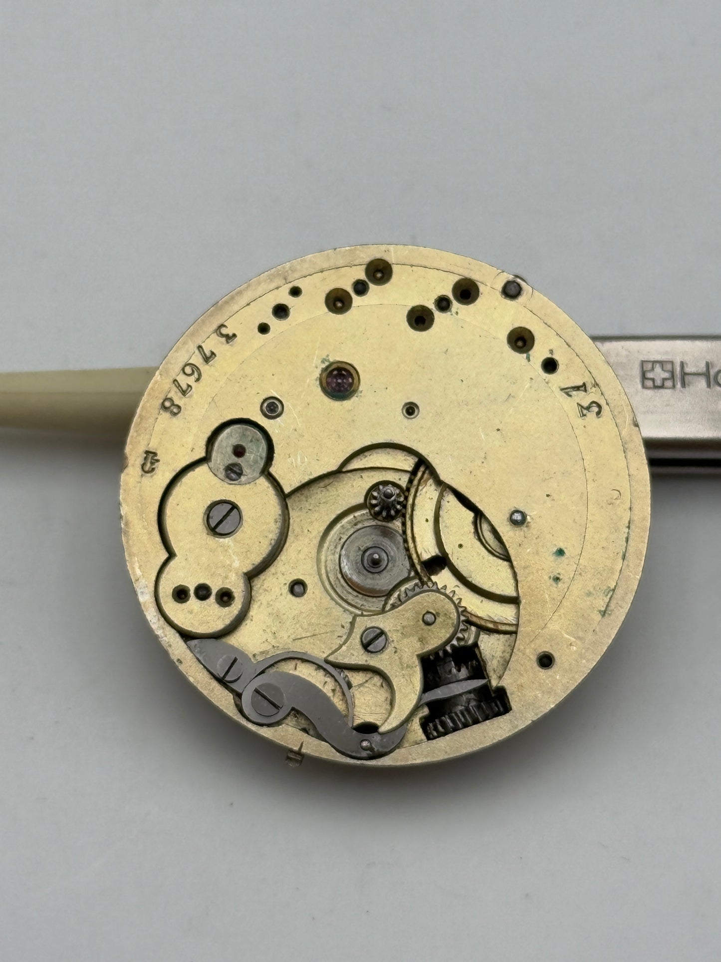 cylinder cilindro 37673 31 pocket watch movement movimento 33,7mm