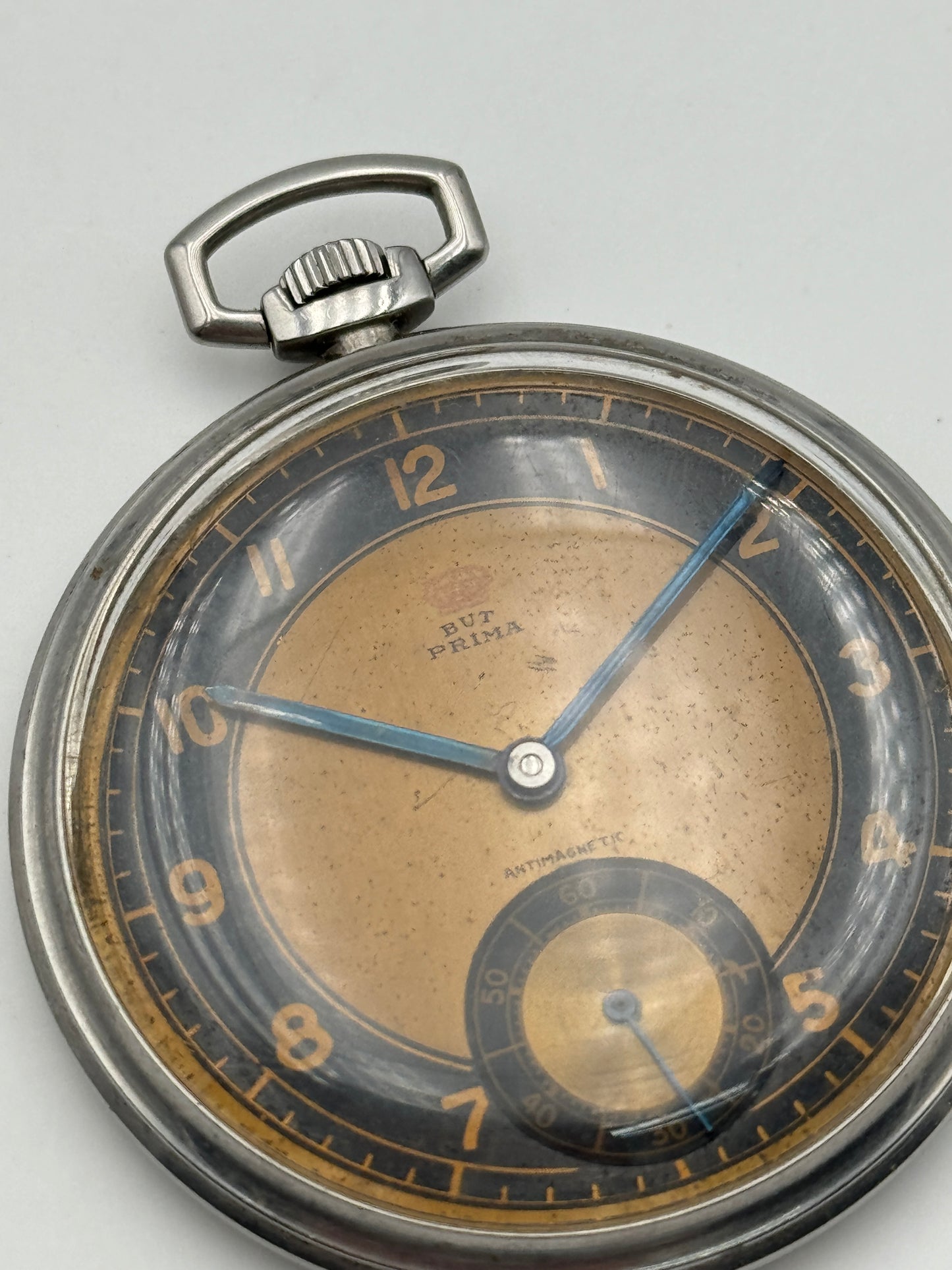 but prima pocket watch calatrava acciaio acier 48mm