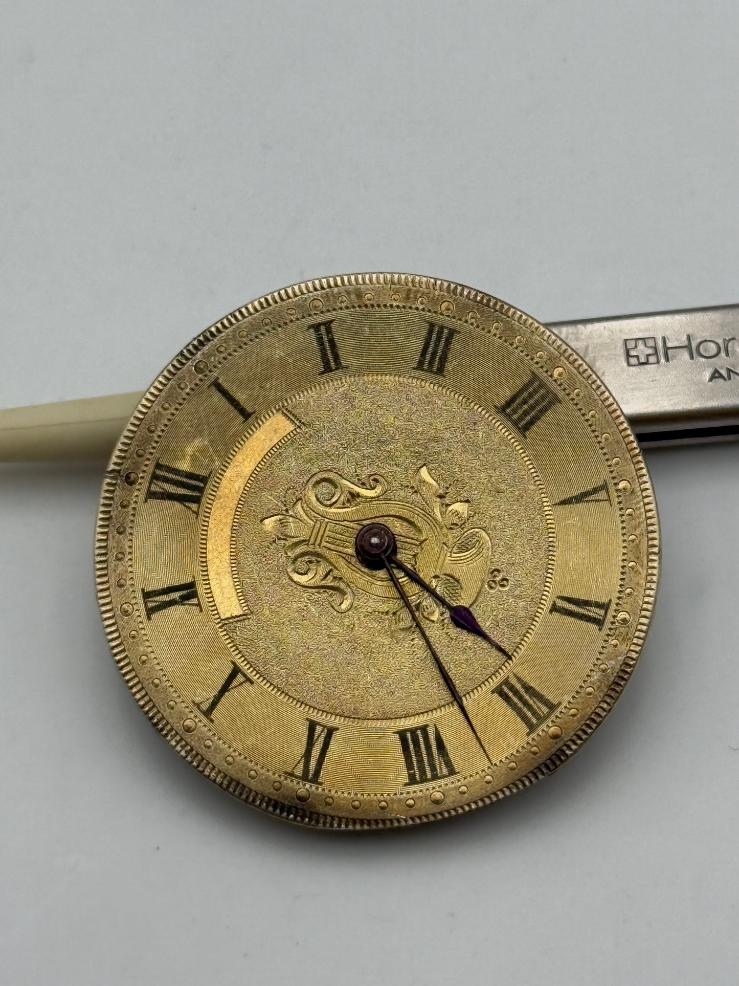 cilindro chiavetta keys cylinder pocket watch movement movimento 37mm