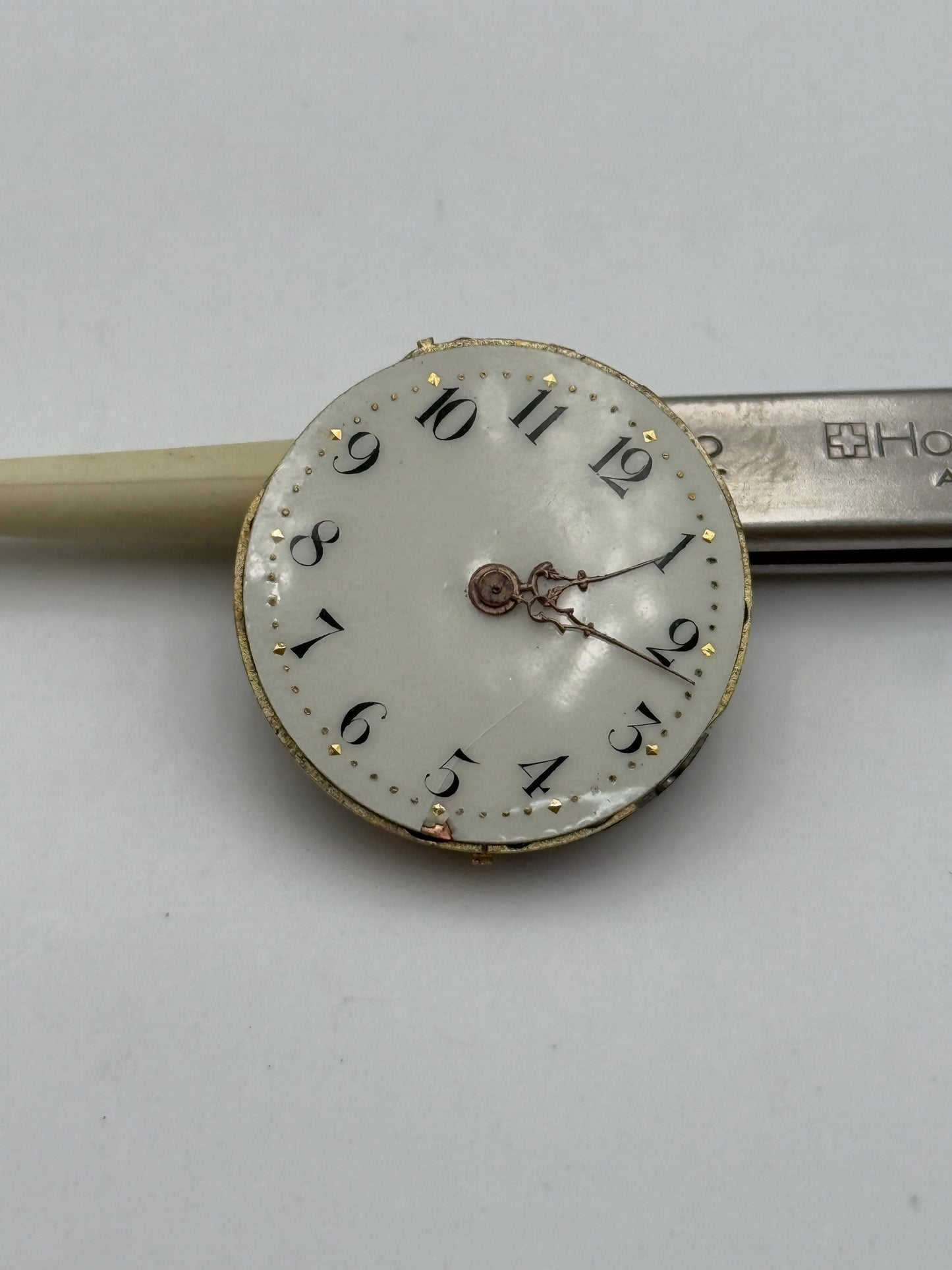 cilindro cylinder pocket watch movement movimento 25mm