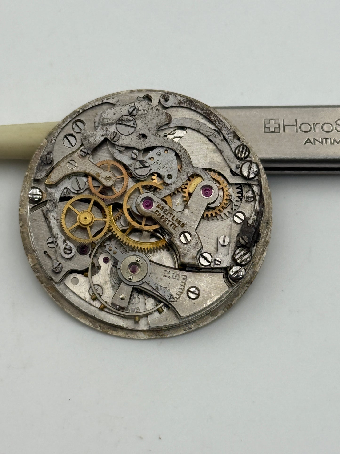 breitling venus 188 chrono chronograph movement movimento
