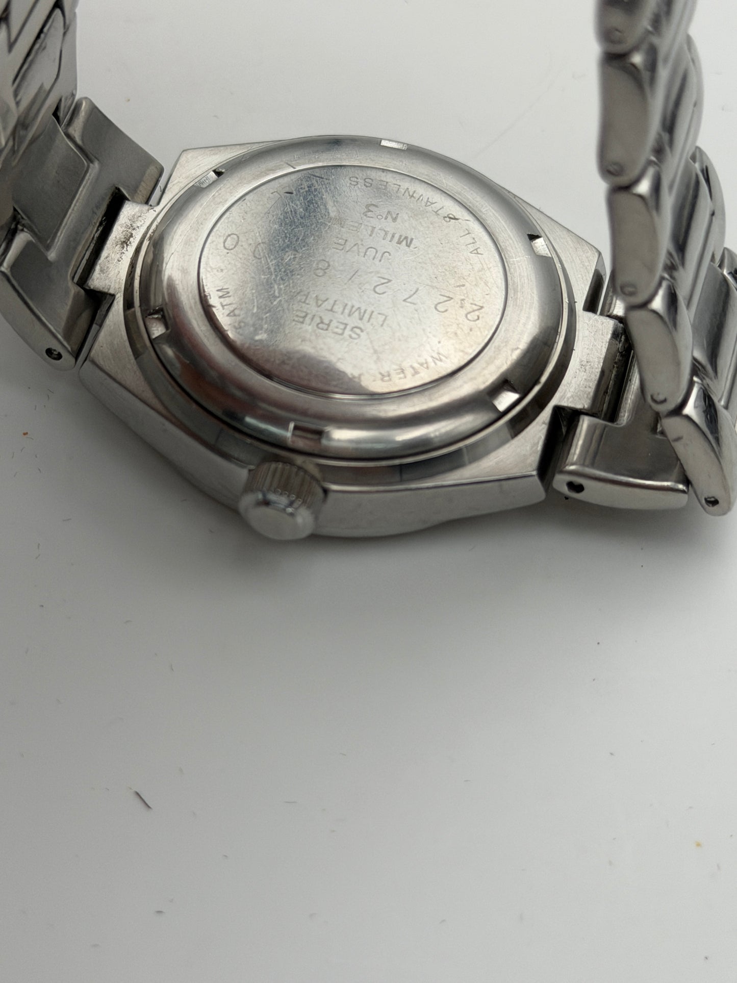 juve millem n.3 quartz watch limited edition