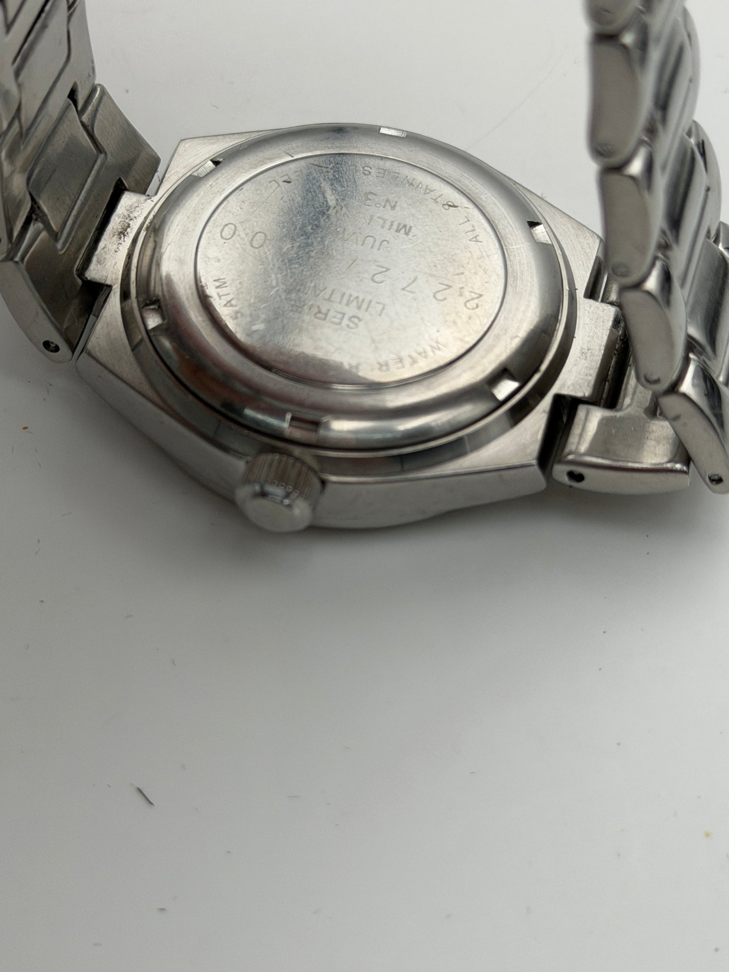 juve millem n.3 quartz watch limited edition