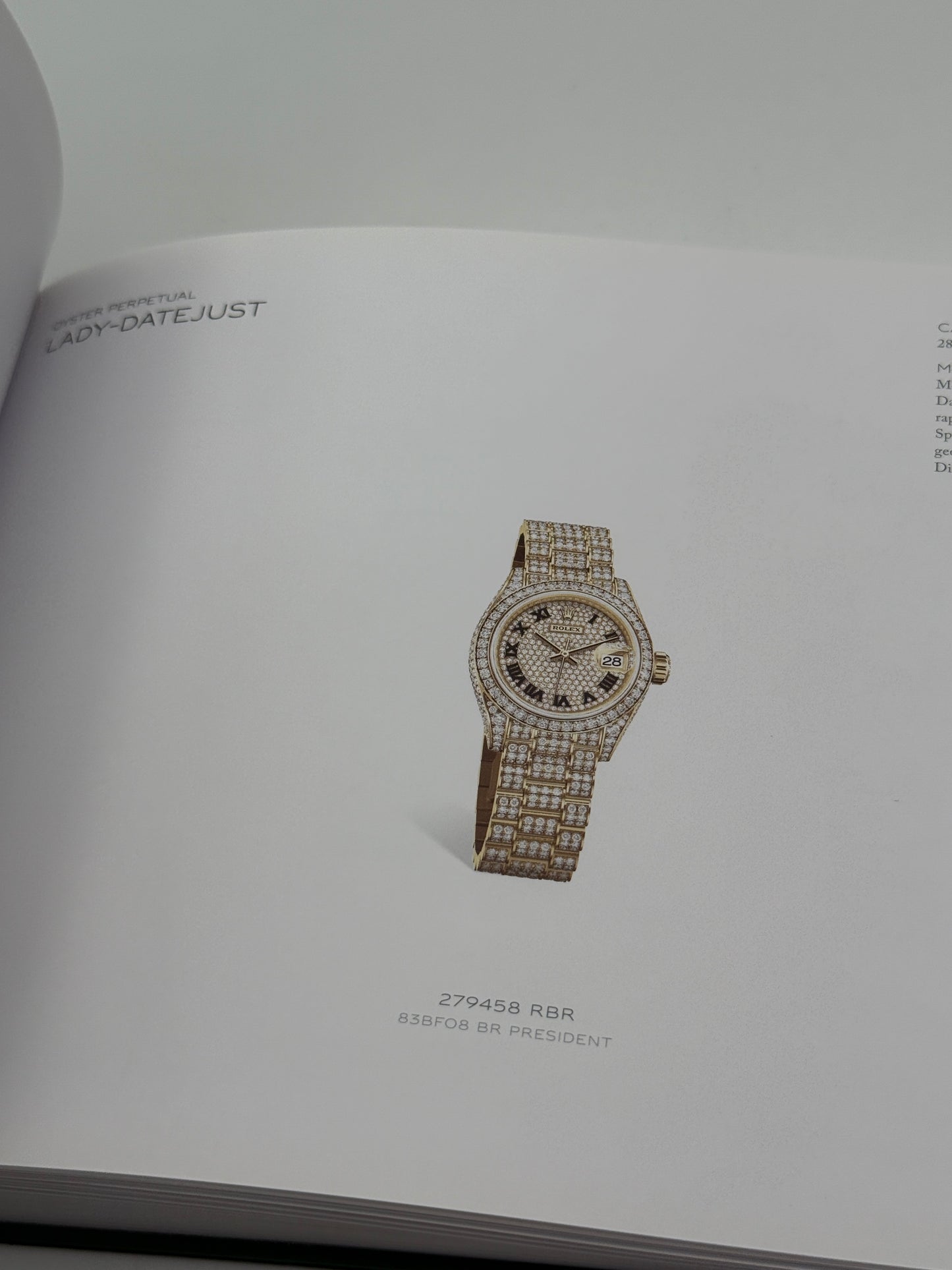 rolex brochure catalogue catalogo 2022-2023