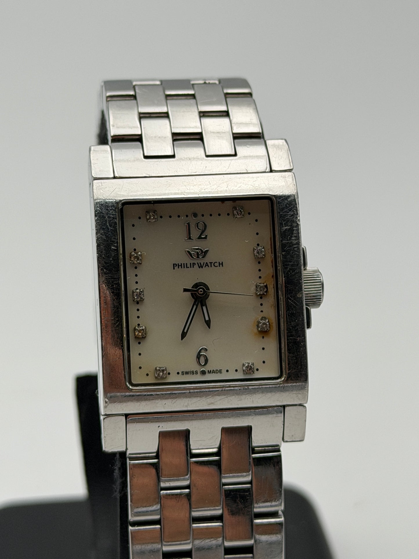 philip watch quartz swiss made 8253426645 22x33mm