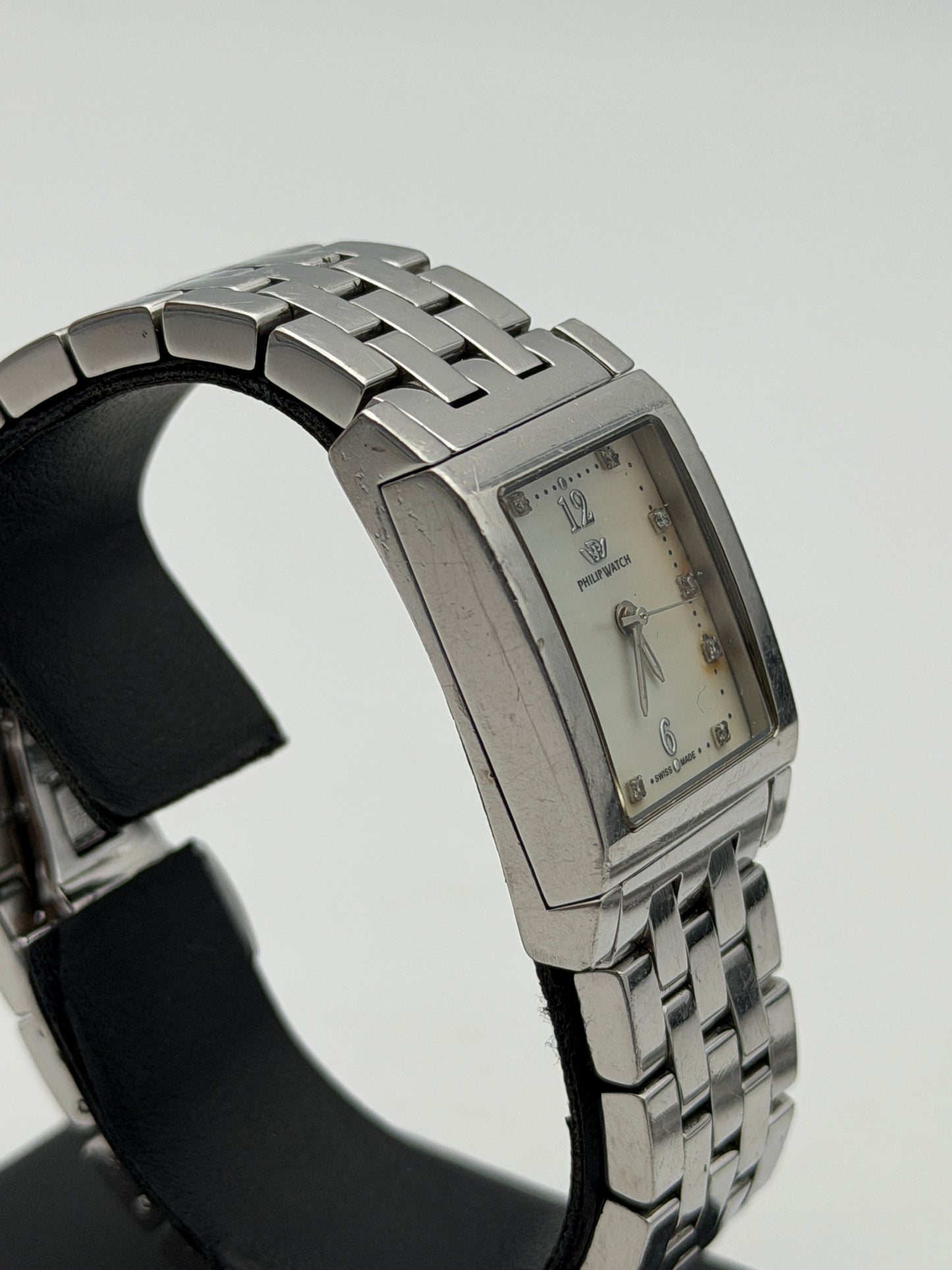 philip watch quartz swiss made 8253426645 22x33mm
