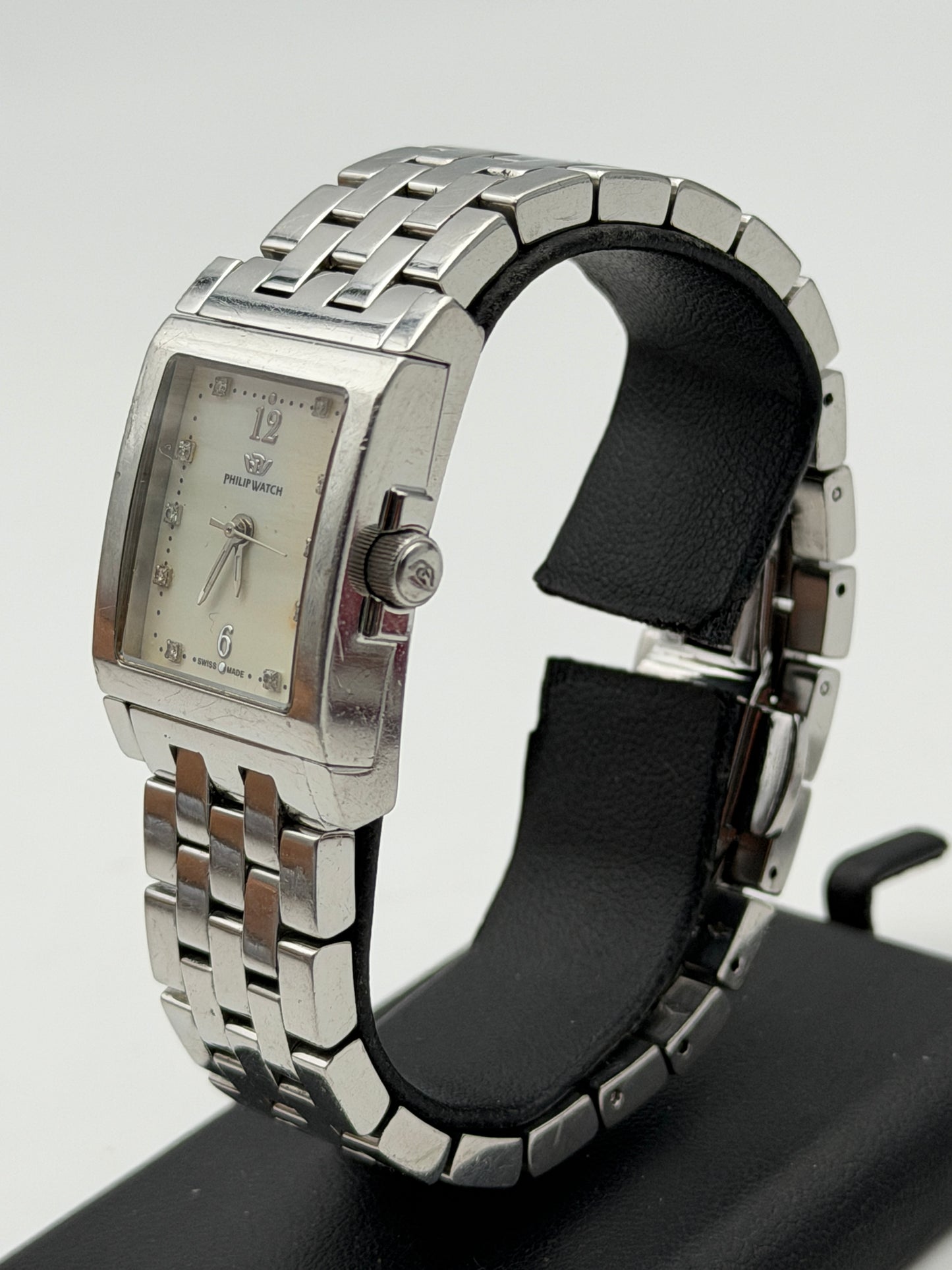 philip watch quartz swiss made 8253426645 22x33mm