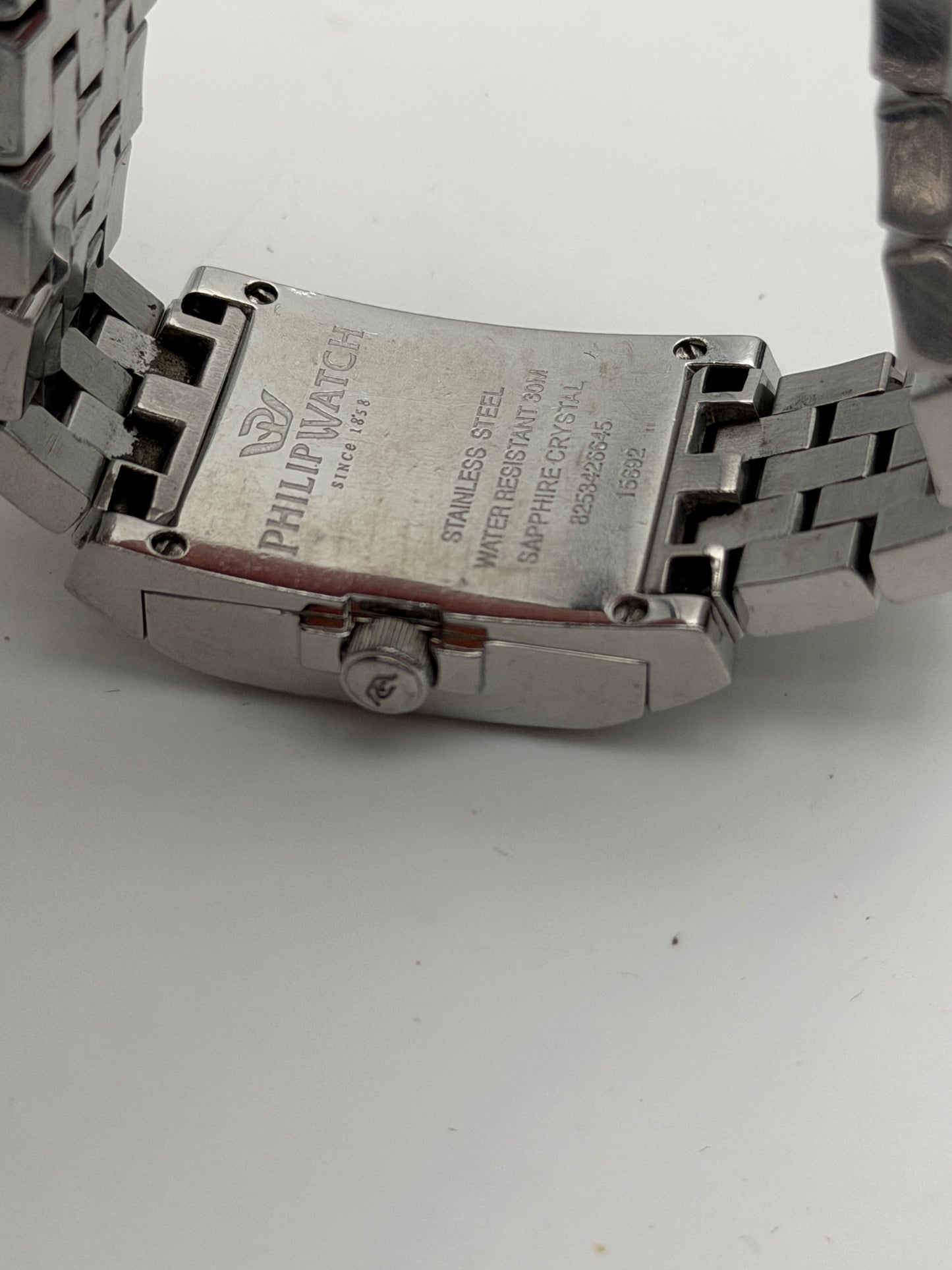 philip watch quartz swiss made 8253426645 22x33mm