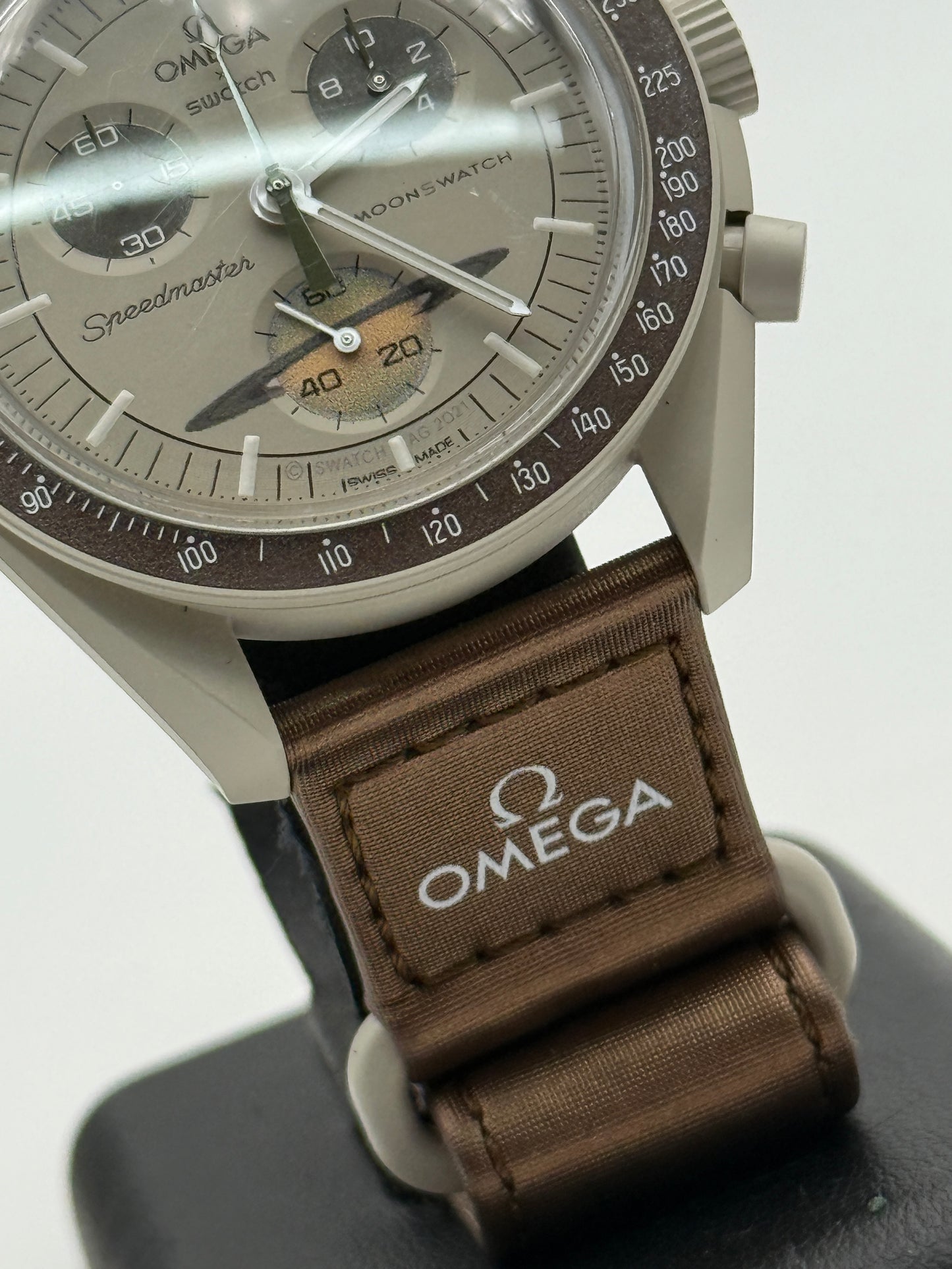 omega moonswatch mission to saturn swiss made S033T100 bioceramic