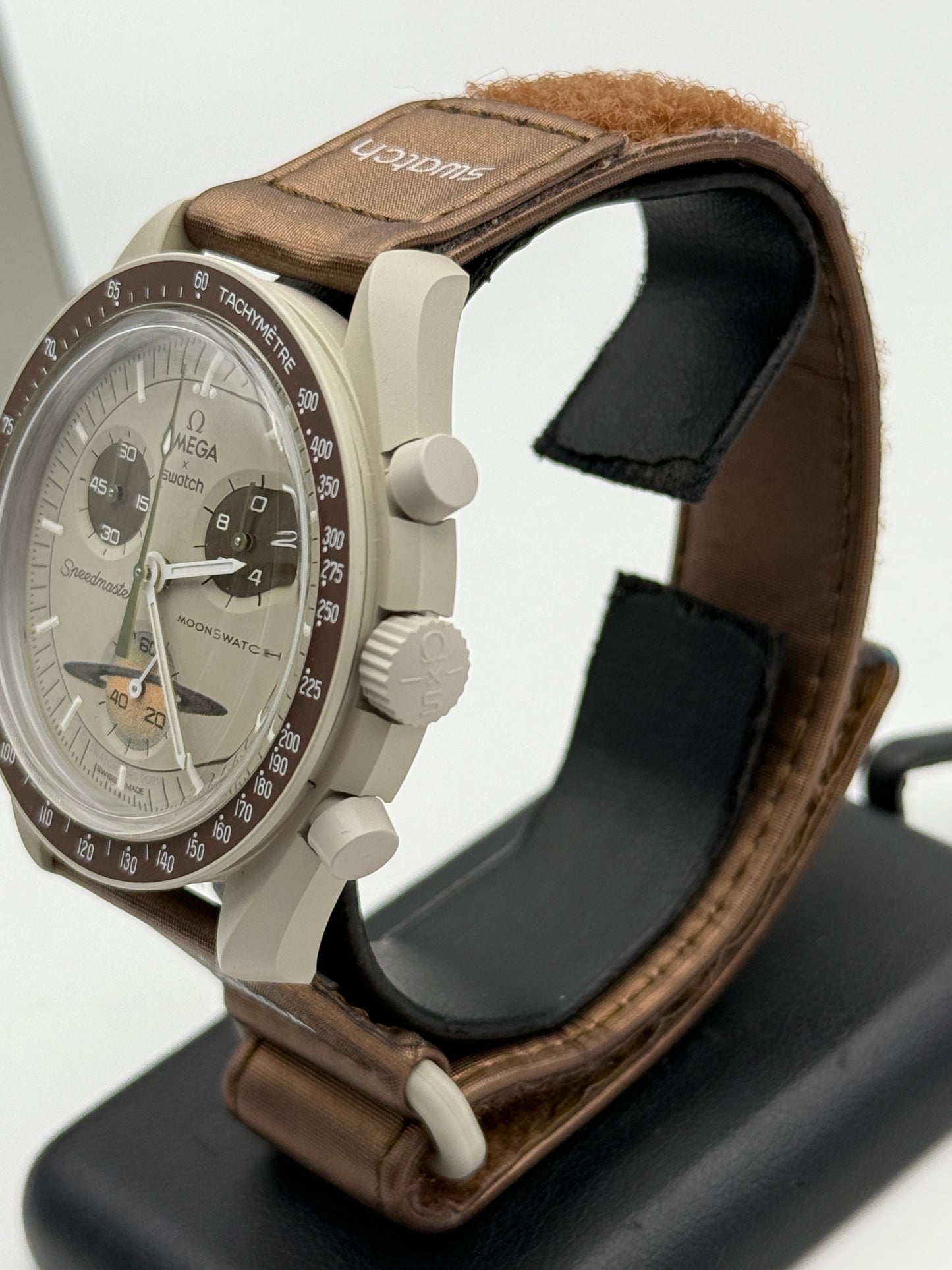 omega moonswatch mission to saturn swiss made S033T100 bioceramic