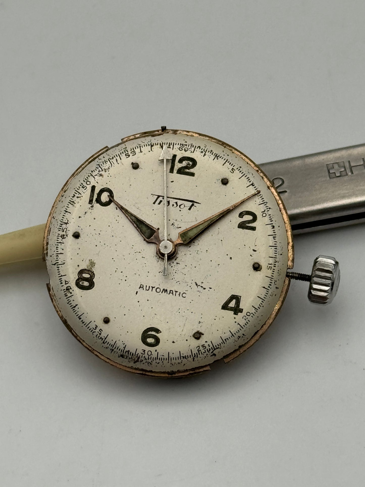 Tissot 28.5 21 automatic bumper martelletto movement movimento
