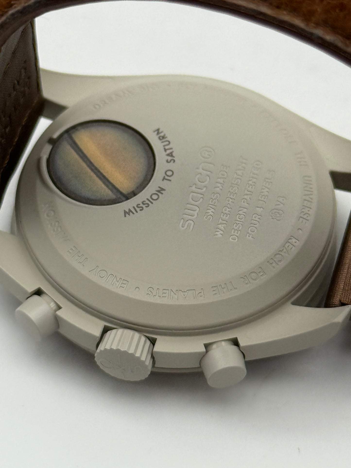 omega moonswatch mission to saturn swiss made S033T100 bioceramic