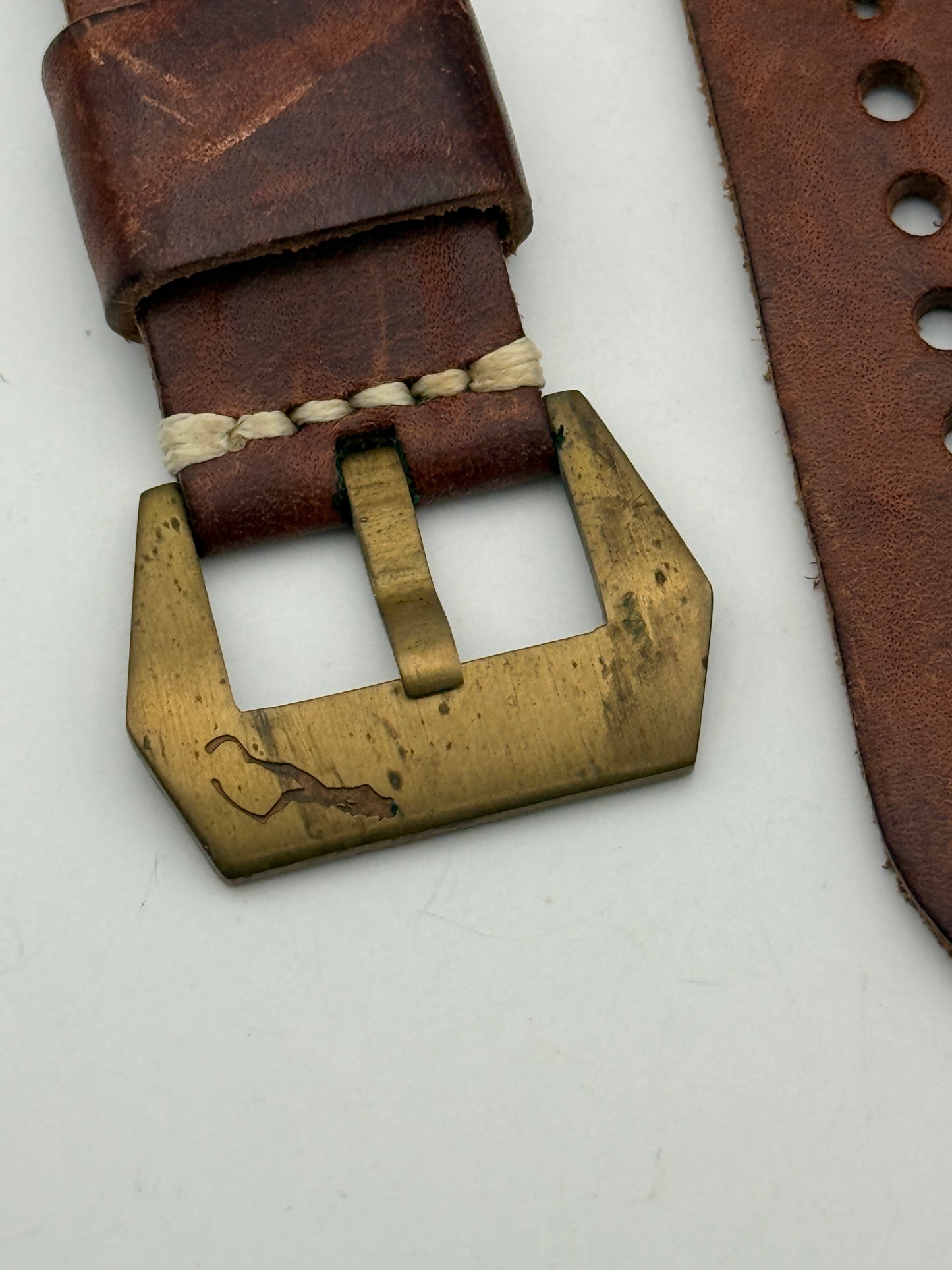 maranez rawai brass 24mm cinturino strap 300m