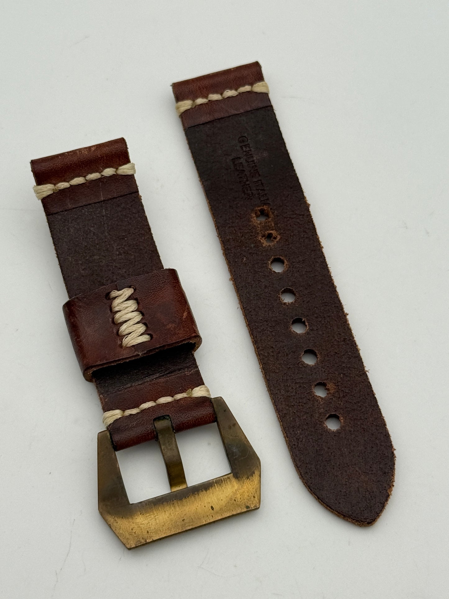 maranez rawai brass 24mm cinturino strap 300m