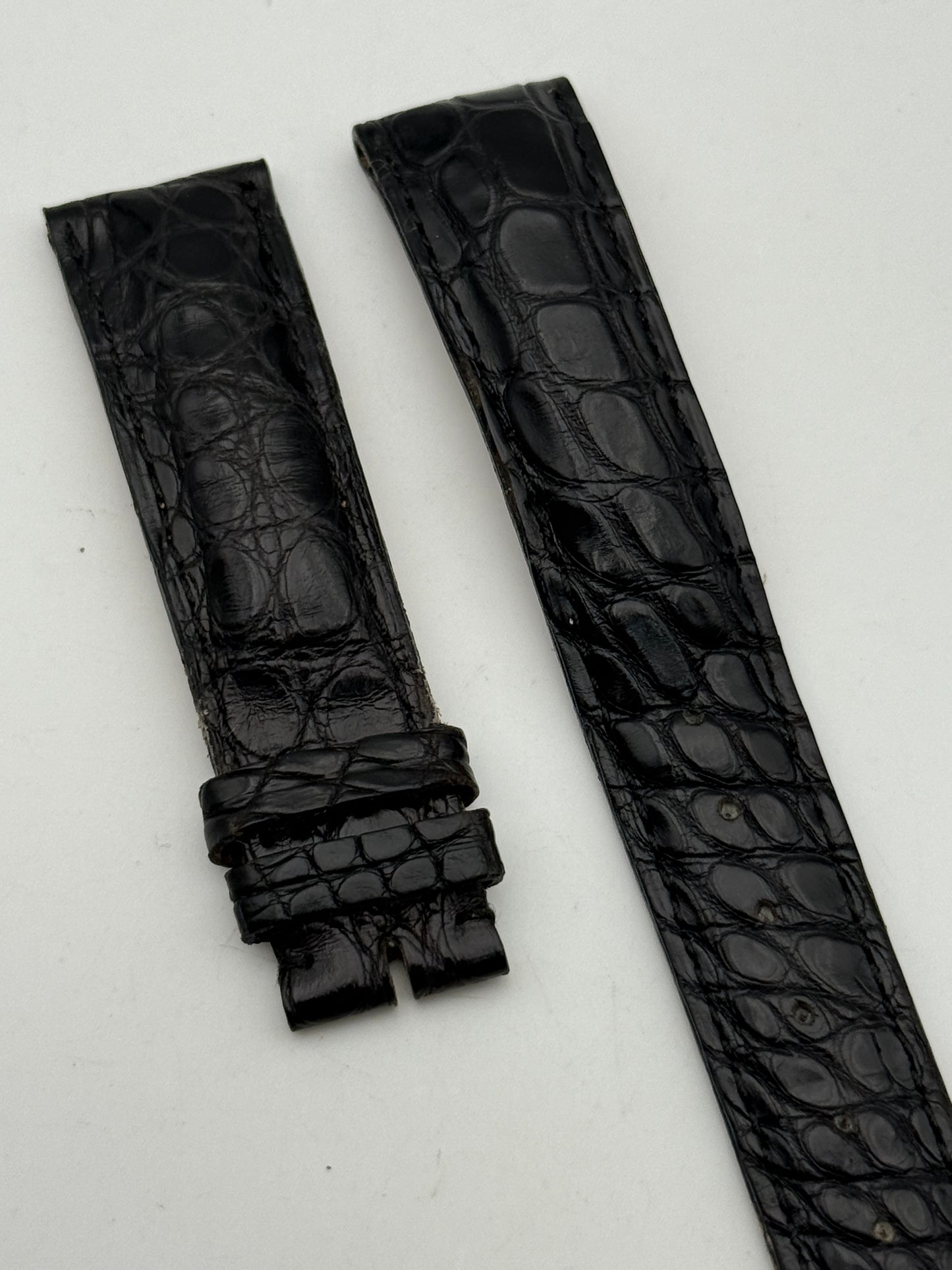 wyler cinturino strap vintage used 18mm leather