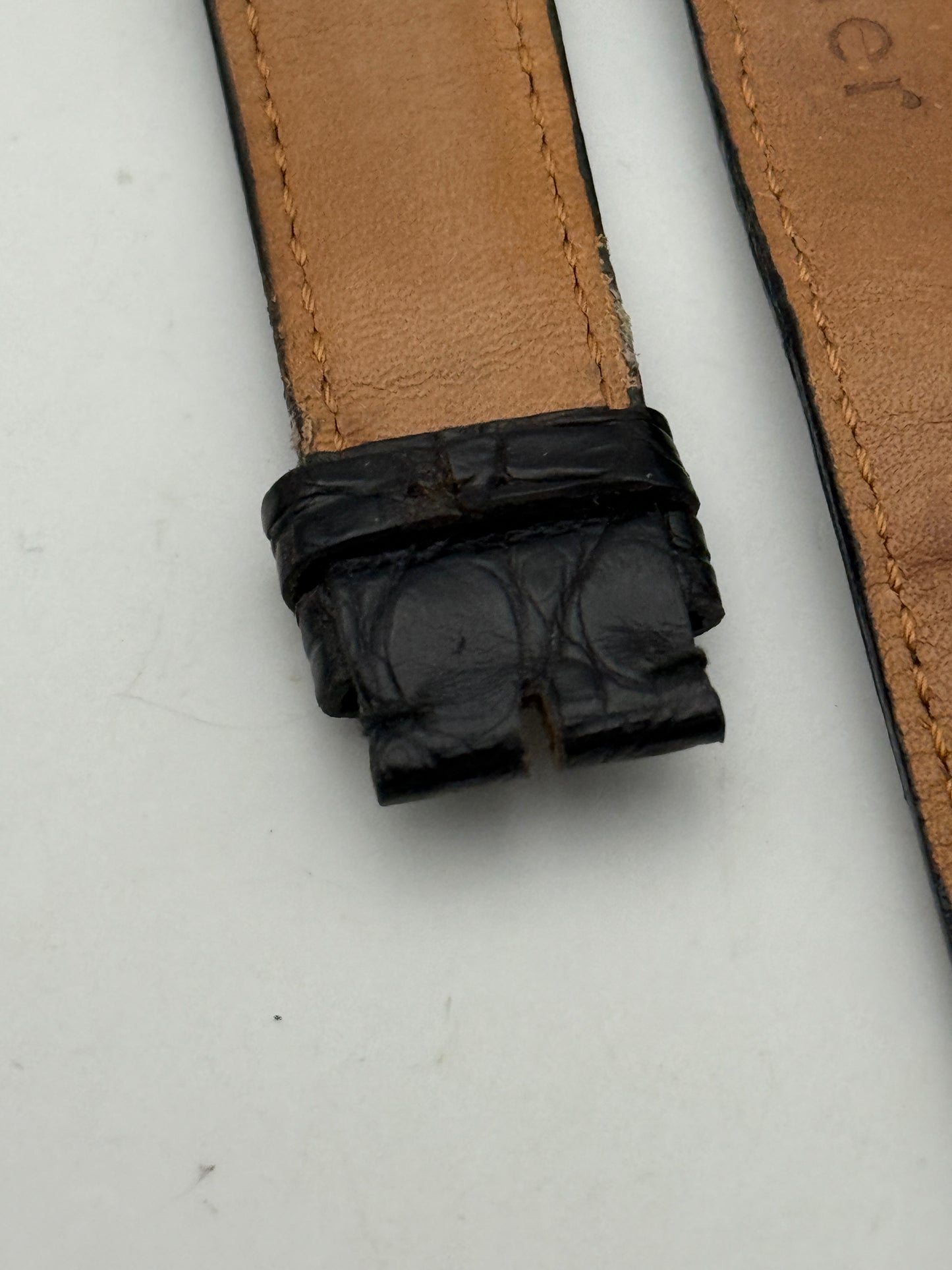 wyler cinturino strap vintage used 18mm leather
