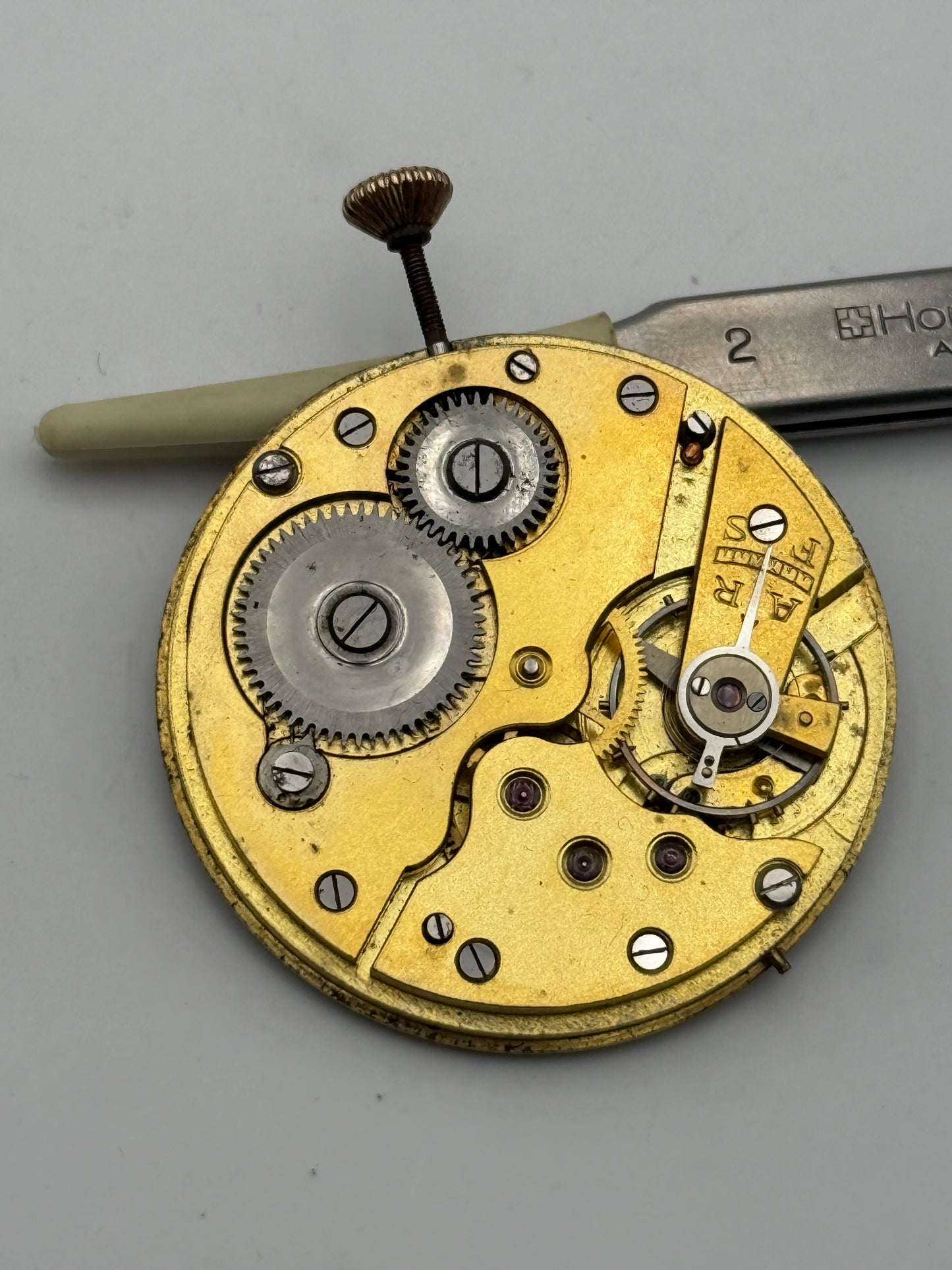 chronometre 41.8mm pocket watch movement movimento