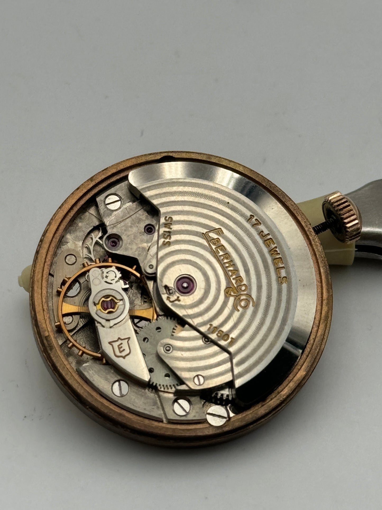 Eberhard & Co. 11500 nido d'ape honeycomb automatic movement movimento
