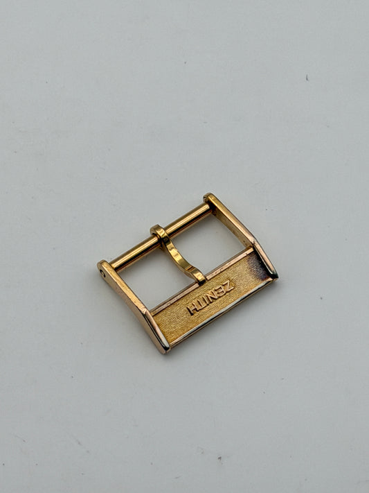 zenith 16mm dorata fibbia buckle vintage genuine