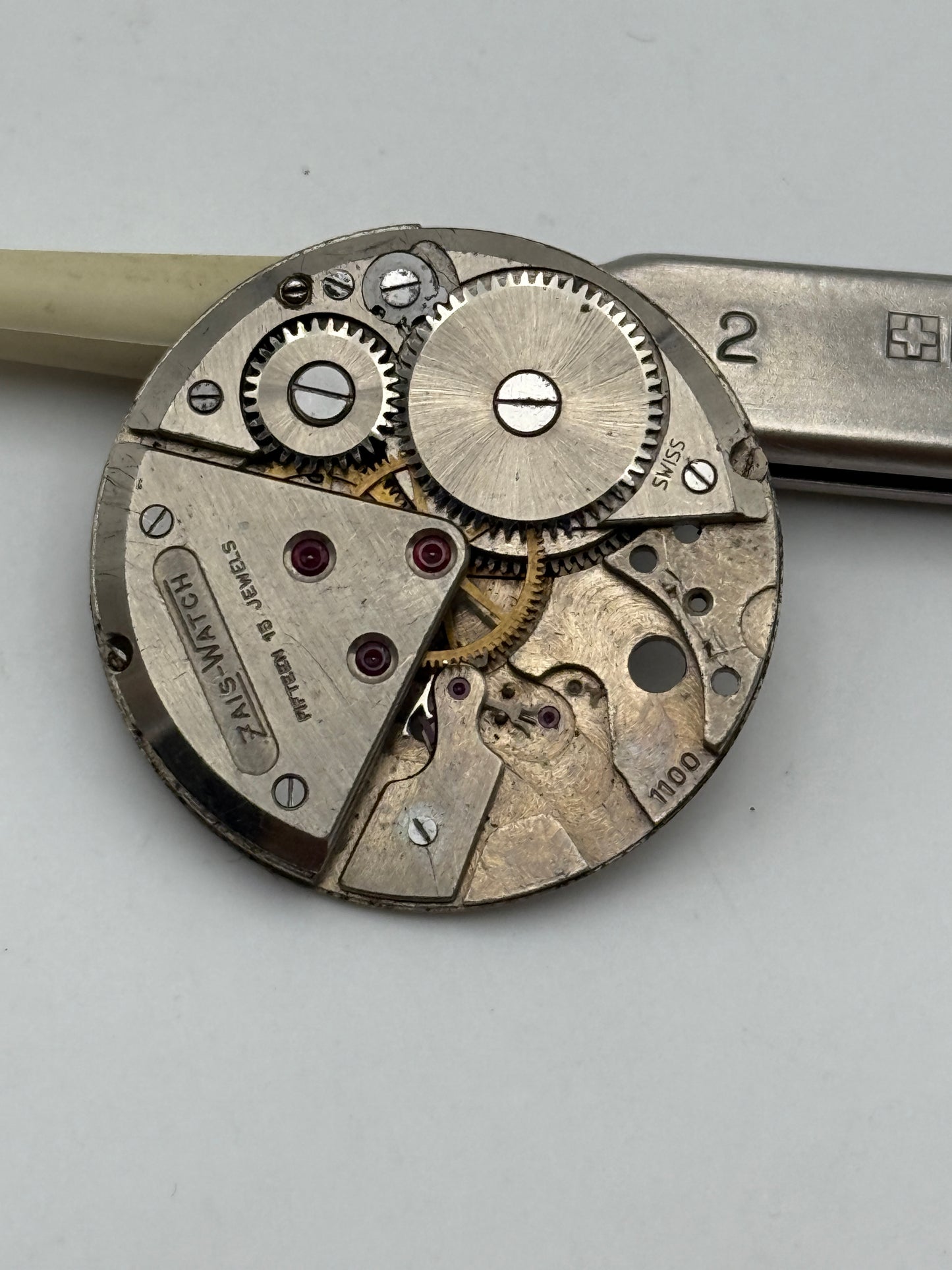 zais watch eta 1100 movement movimento
