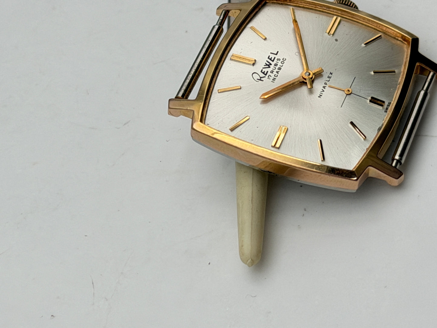 rewel cioccolatone 31mmx36mm vintage watch
