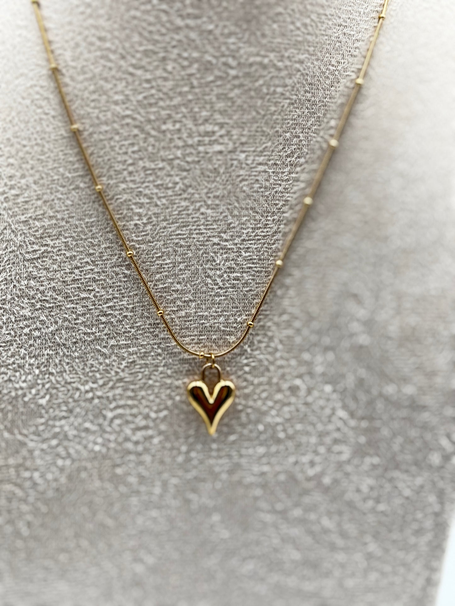collana necklace acciaio aisi 316l gold plated
