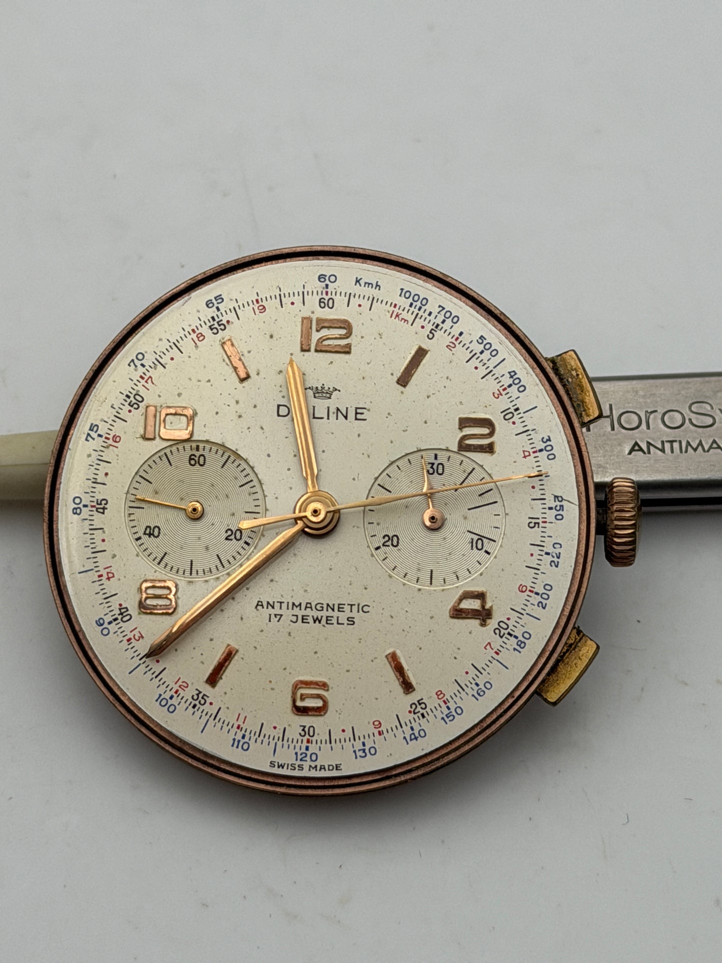 landeron 51 chrono chronograph movement movimento