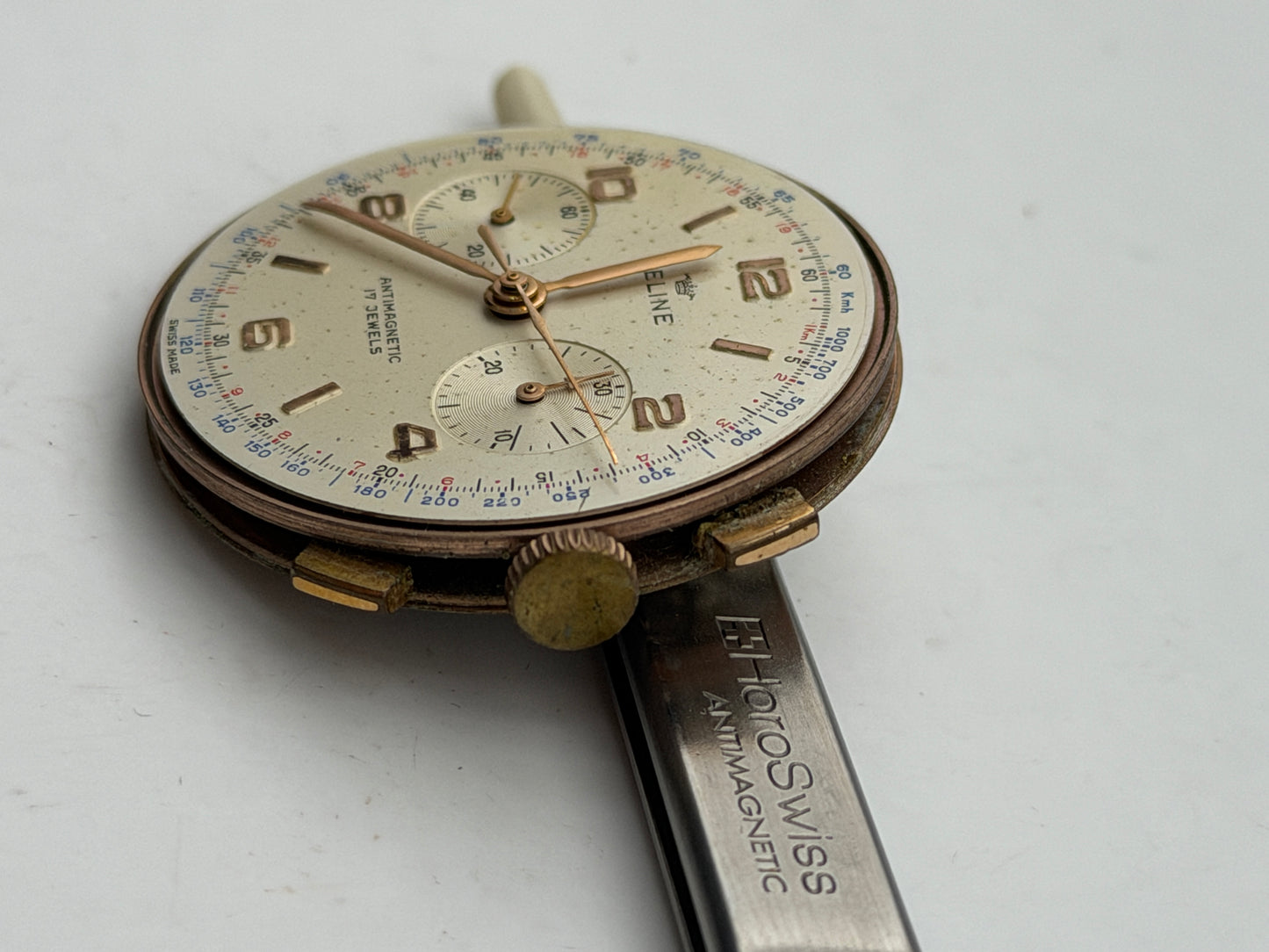 landeron 51 chrono chronograph movement movimento
