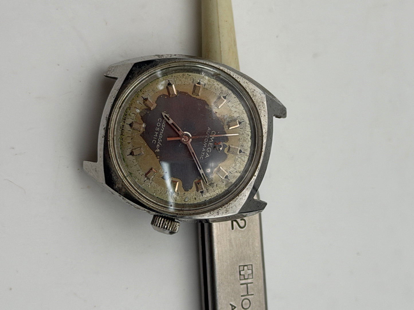 omega seamaster cosmic automatic 585009 23mm watch vintage