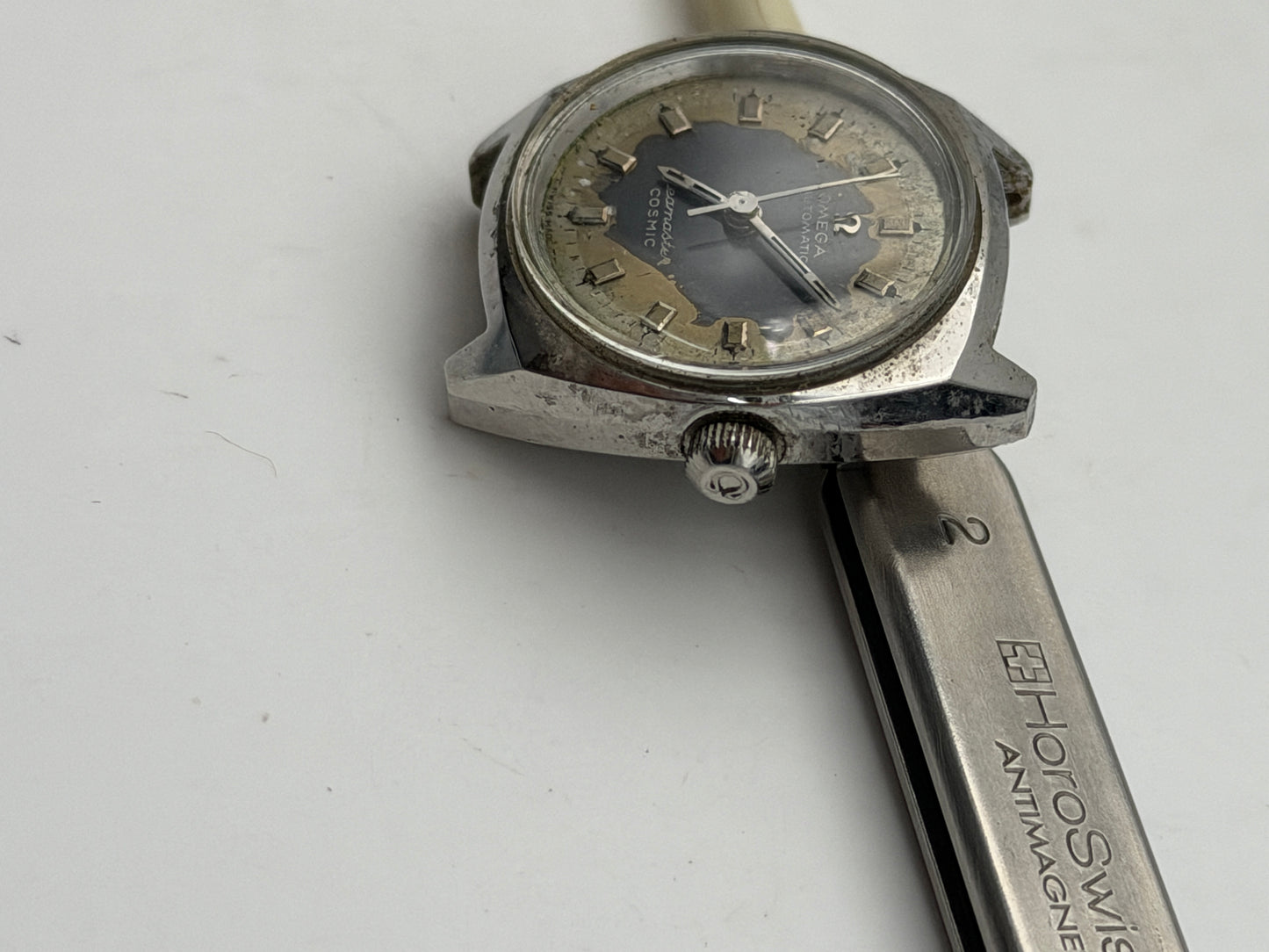 omega seamaster cosmic automatic 585009 23mm watch vintage