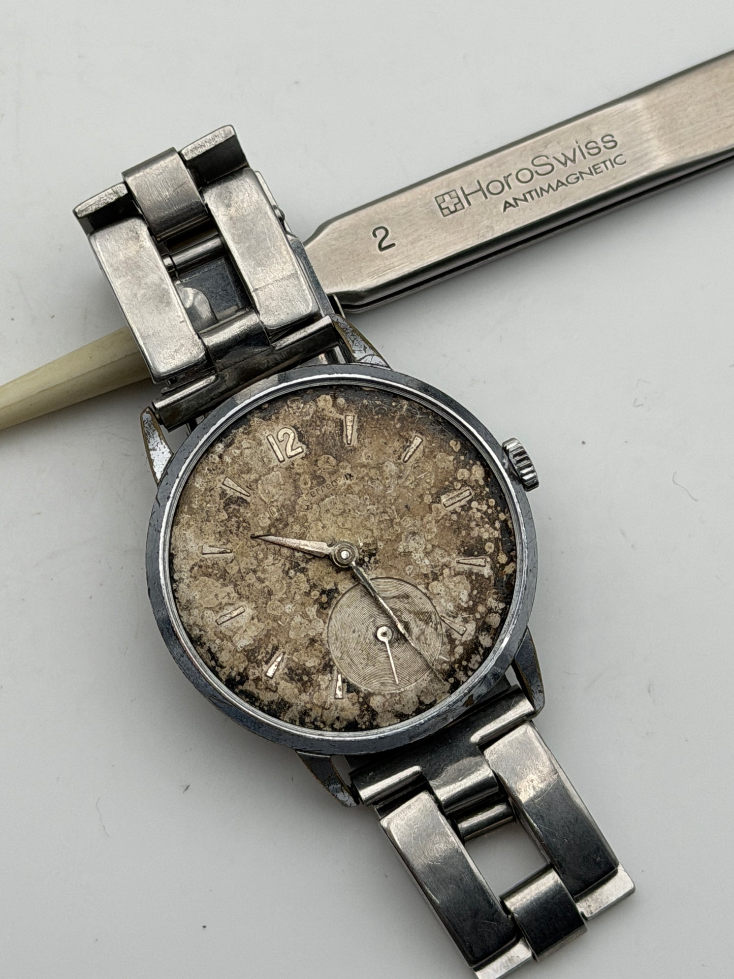 girad perregaux 34mm watch vintage