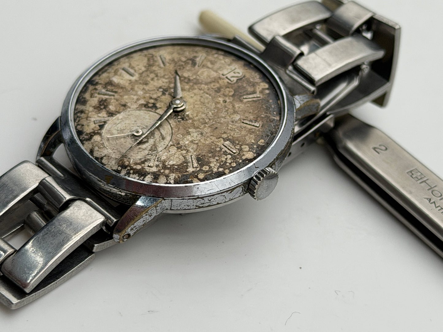 girad perregaux 34mm watch vintage