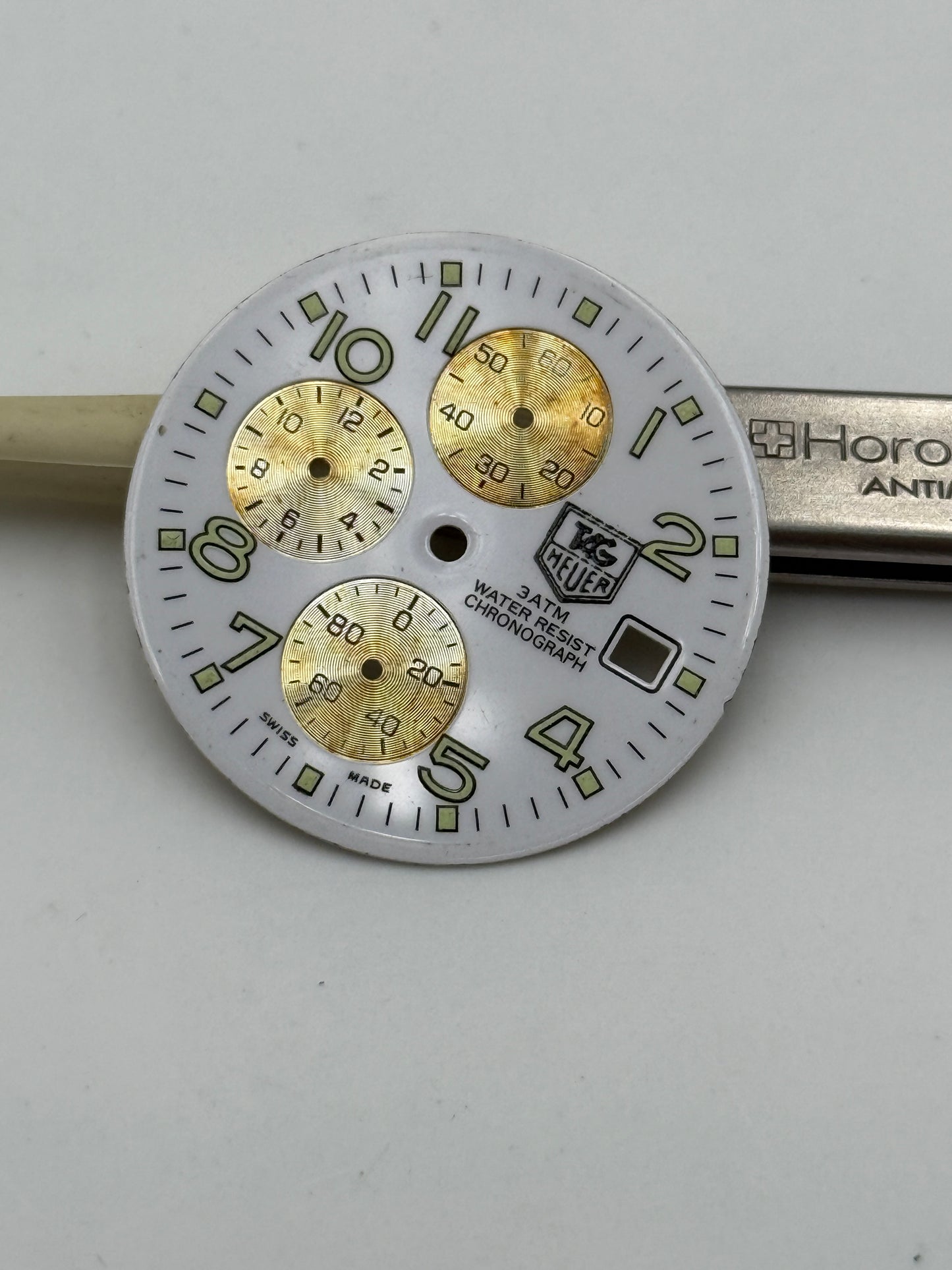 tag heuer chronograph 29.5mm dial quadrante