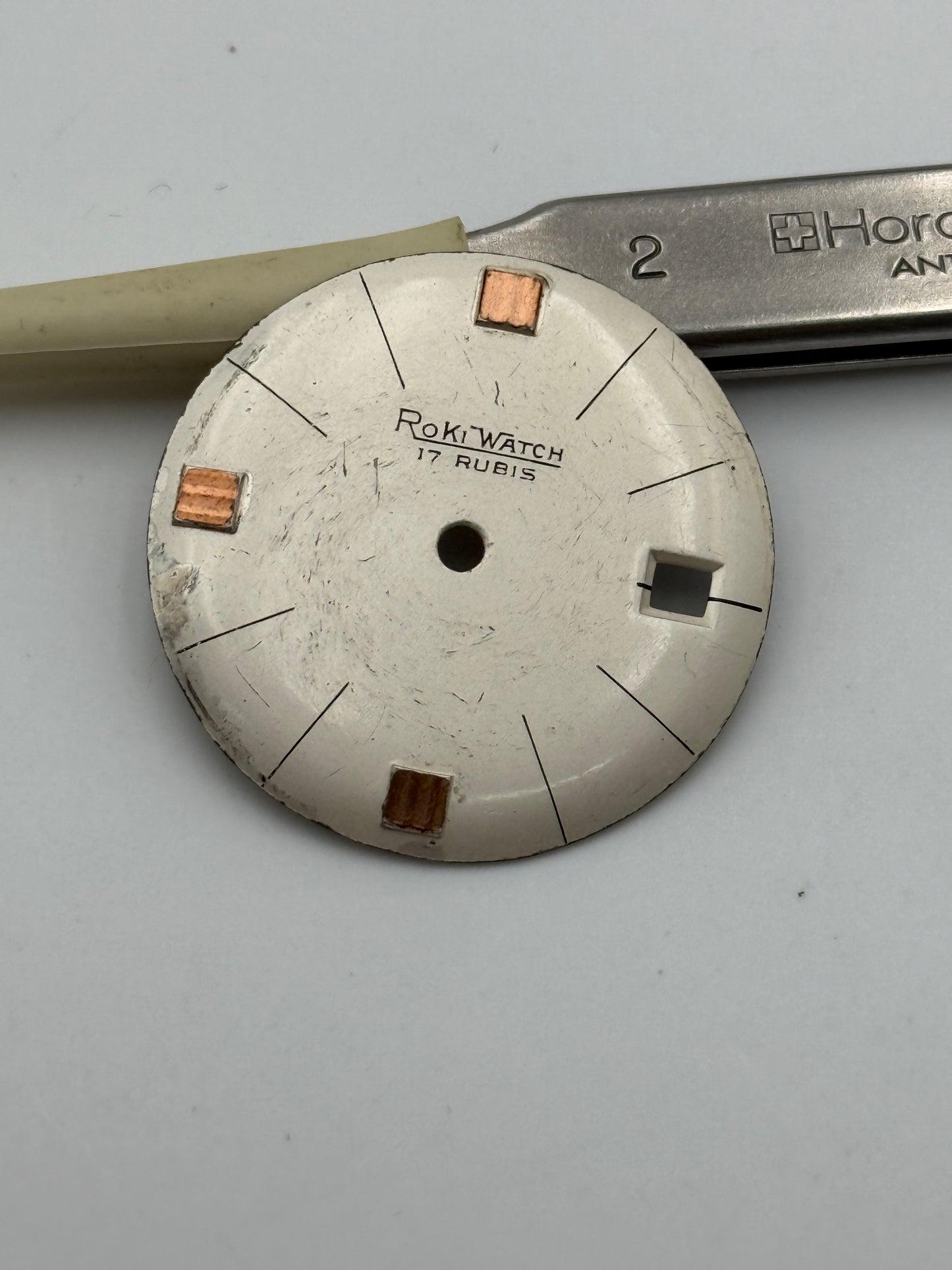 roki watch 28,5mm dial quadrante