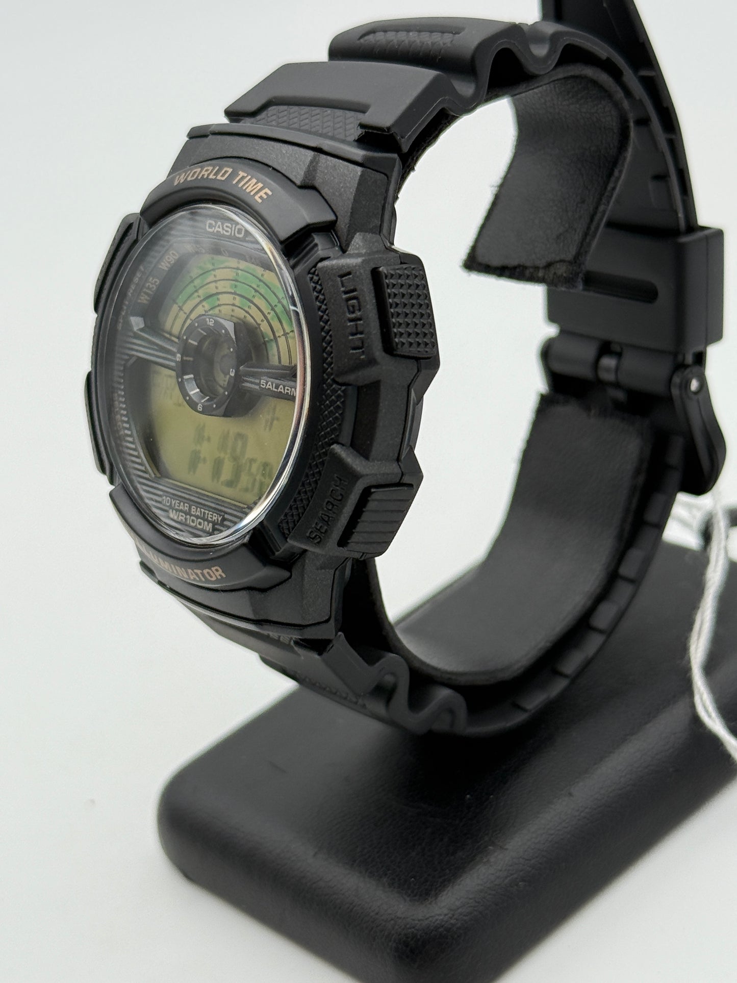 casio world time nos 3254 ae-1100w 45mm box