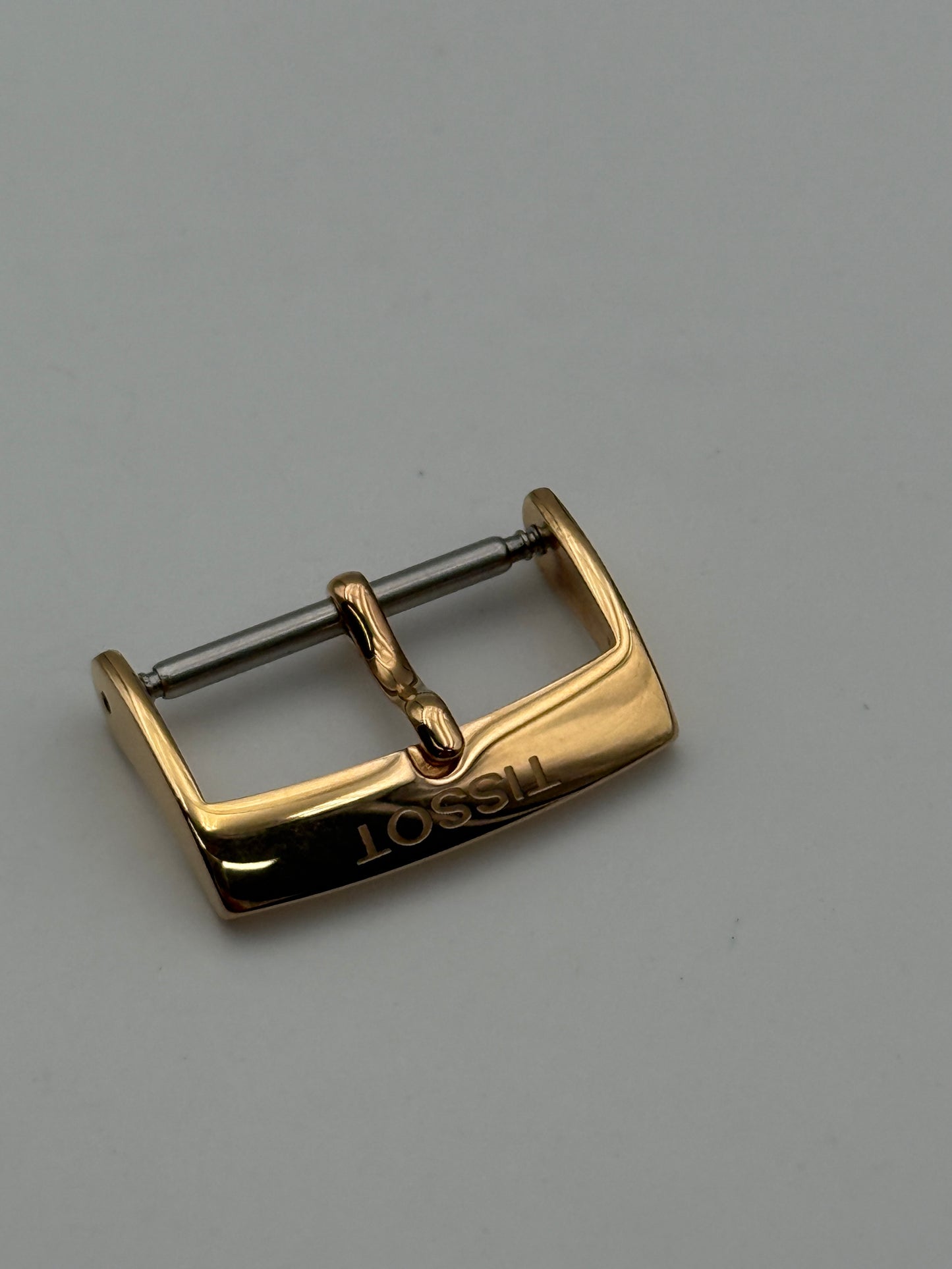 tissot dorata 20mm gold plated fibbia buckle