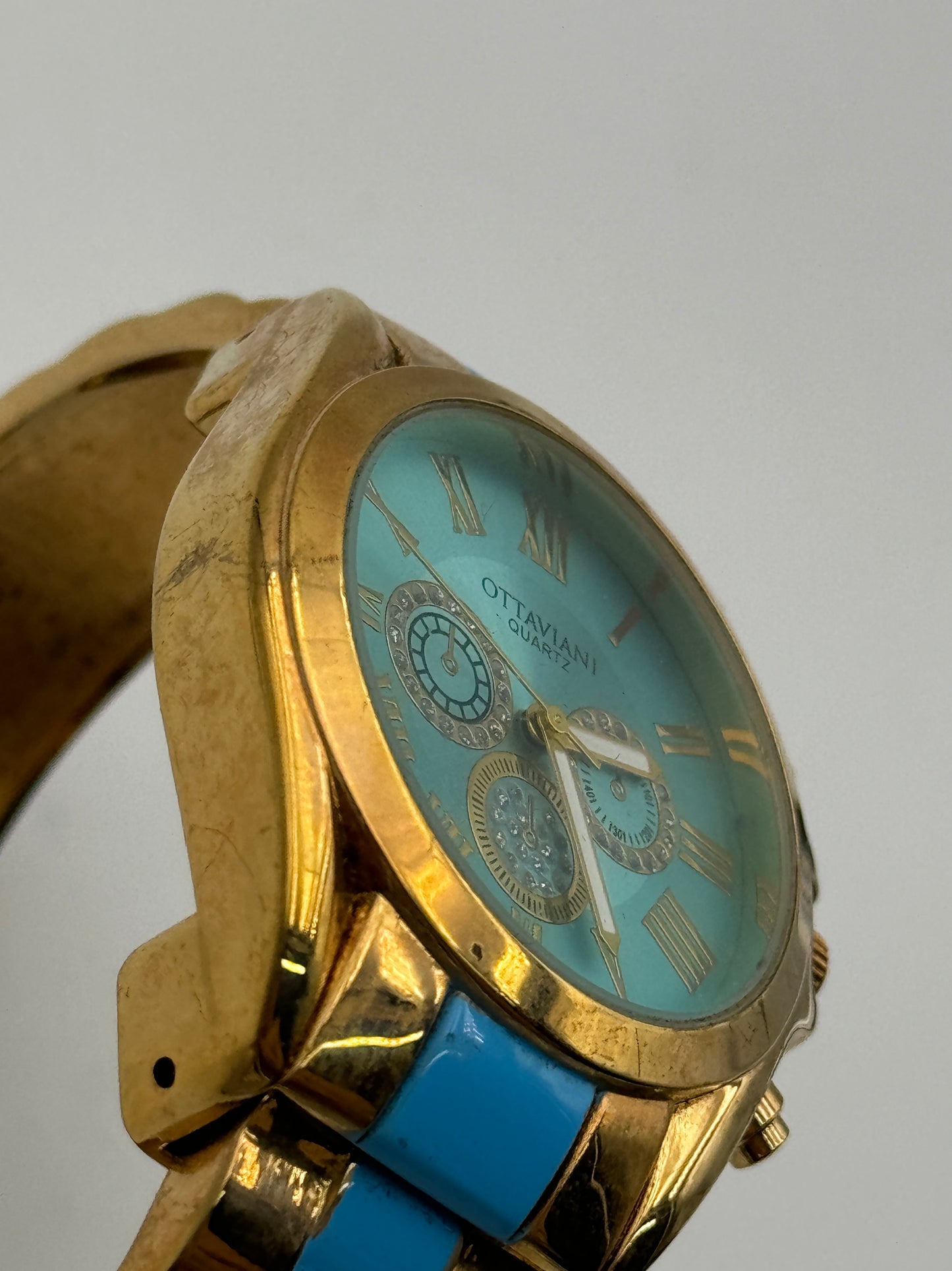 ottaviani quartz lady watch elastic nuovo mai usato