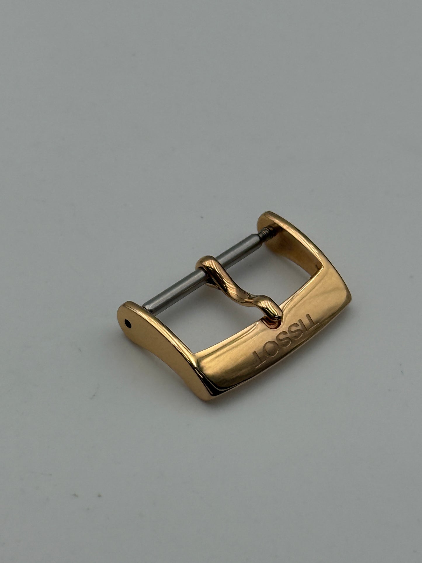 tissot dorata 20mm gold plated fibbia buckle