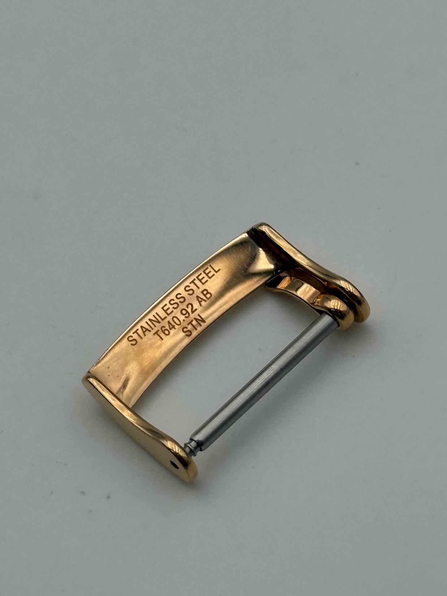 tissot dorata 20mm gold plated fibbia buckle