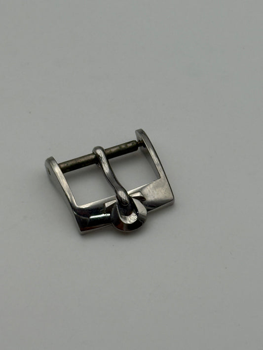 omega acciaio 14mm steel fibbia buckle