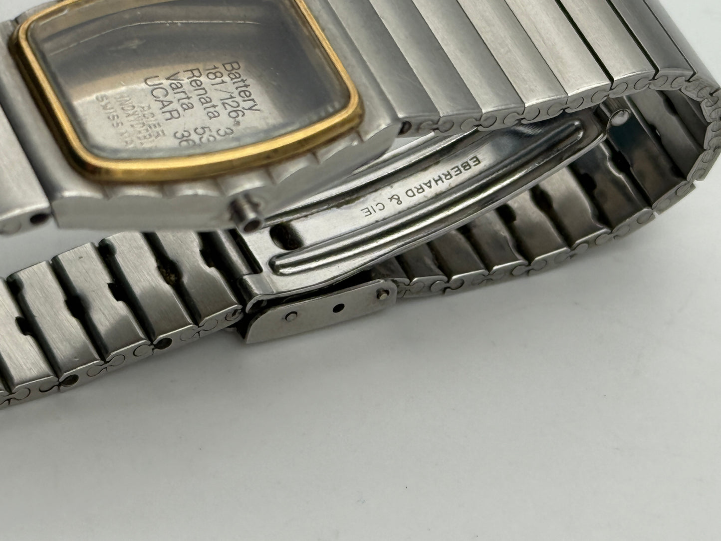 eberhard clio 50010-909 23mm cassa case steel-gold