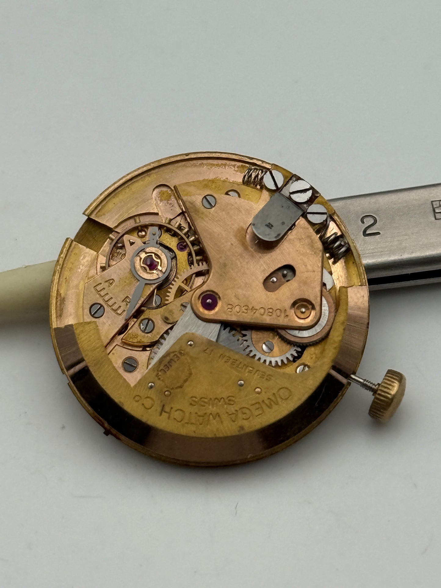 omega automatic bumper movement movimento martelletto vintage