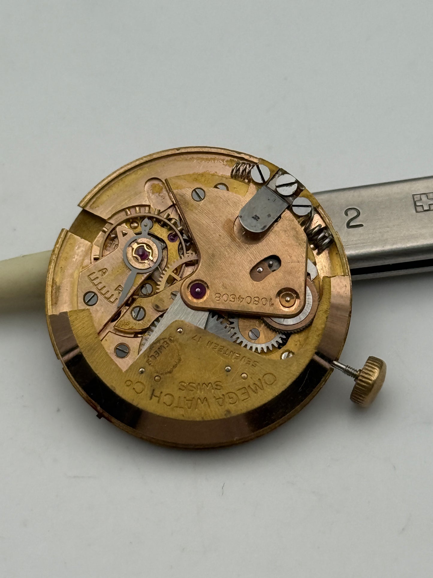 omega automatic bumper movement movimento martelletto vintage